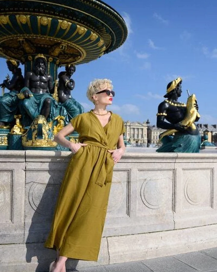 Nevice Khaki Jumpsuit