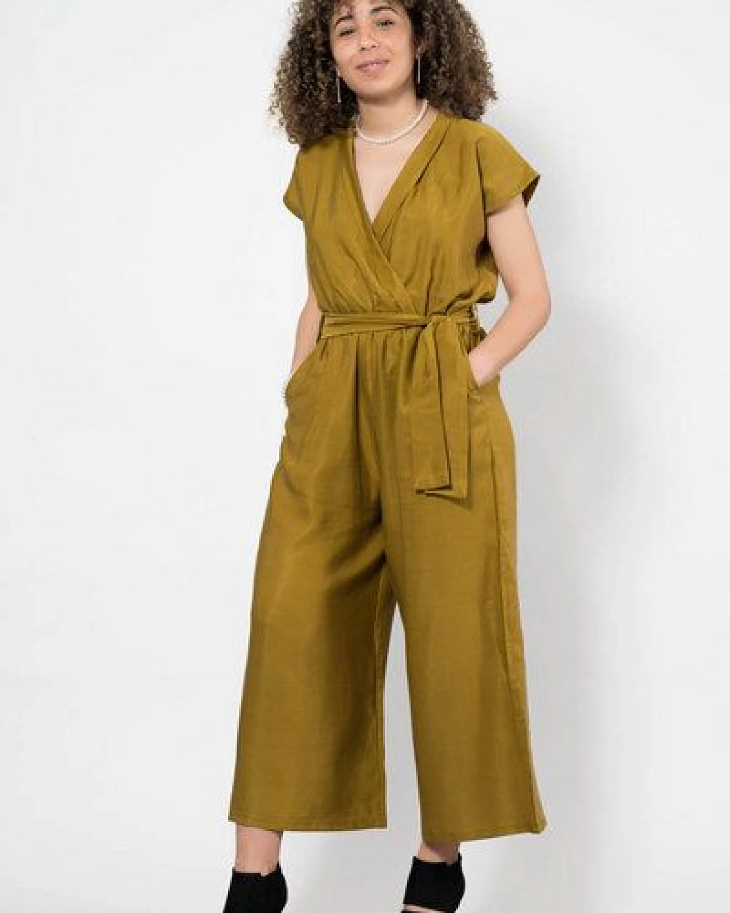 Nevice Khaki Jumpsuit – Ansicht 2