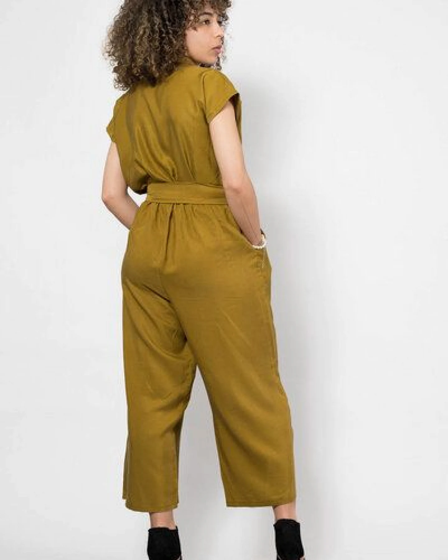 Nevice Khaki Jumpsuit – Ansicht 4