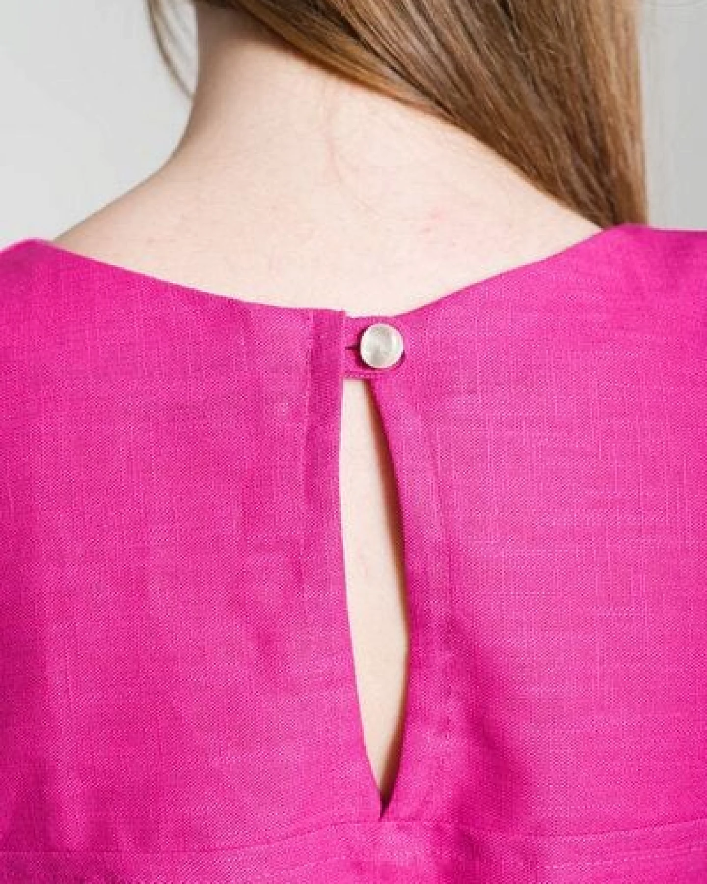 Nevice Rosa Top aus Leinen – Ansicht 3