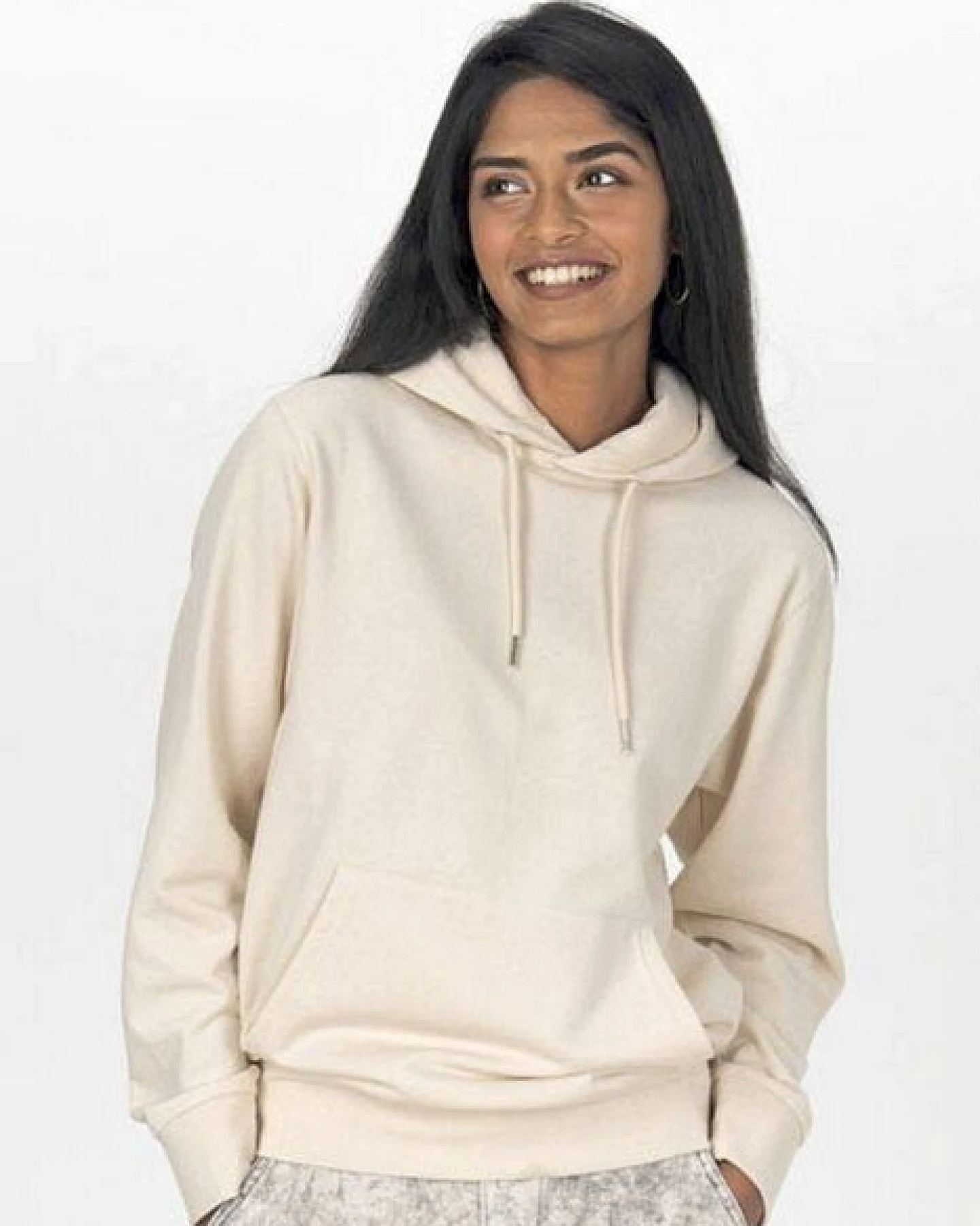 Utopic Unisex Hoodie Kapuzenpullover Hoody aus recycelter Baumwolle und Polyester – Ansicht 2