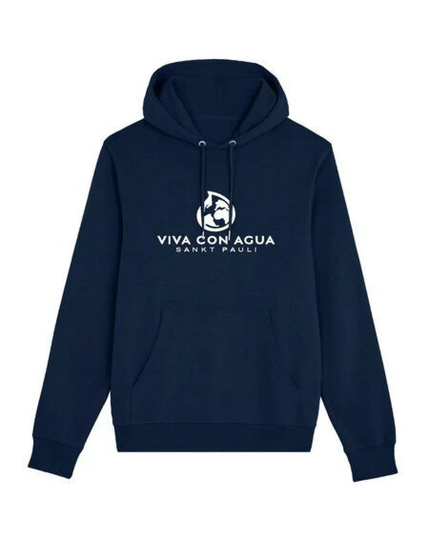 Viva con Agua Hoodie LAUT Dunkelblau – Ansicht 2