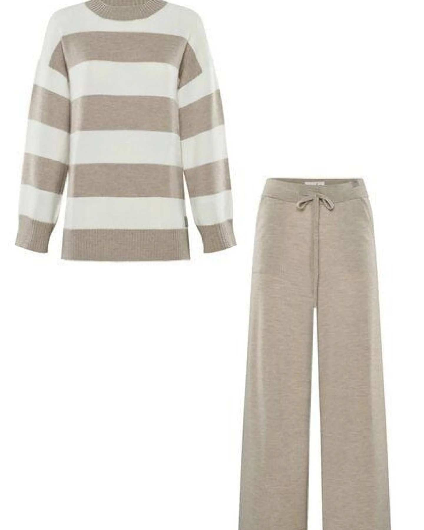 YOU LOOK PERFECT Merino Loungewear Set „Strickpullover Felia & Strickhose Frida" – Ansicht 4