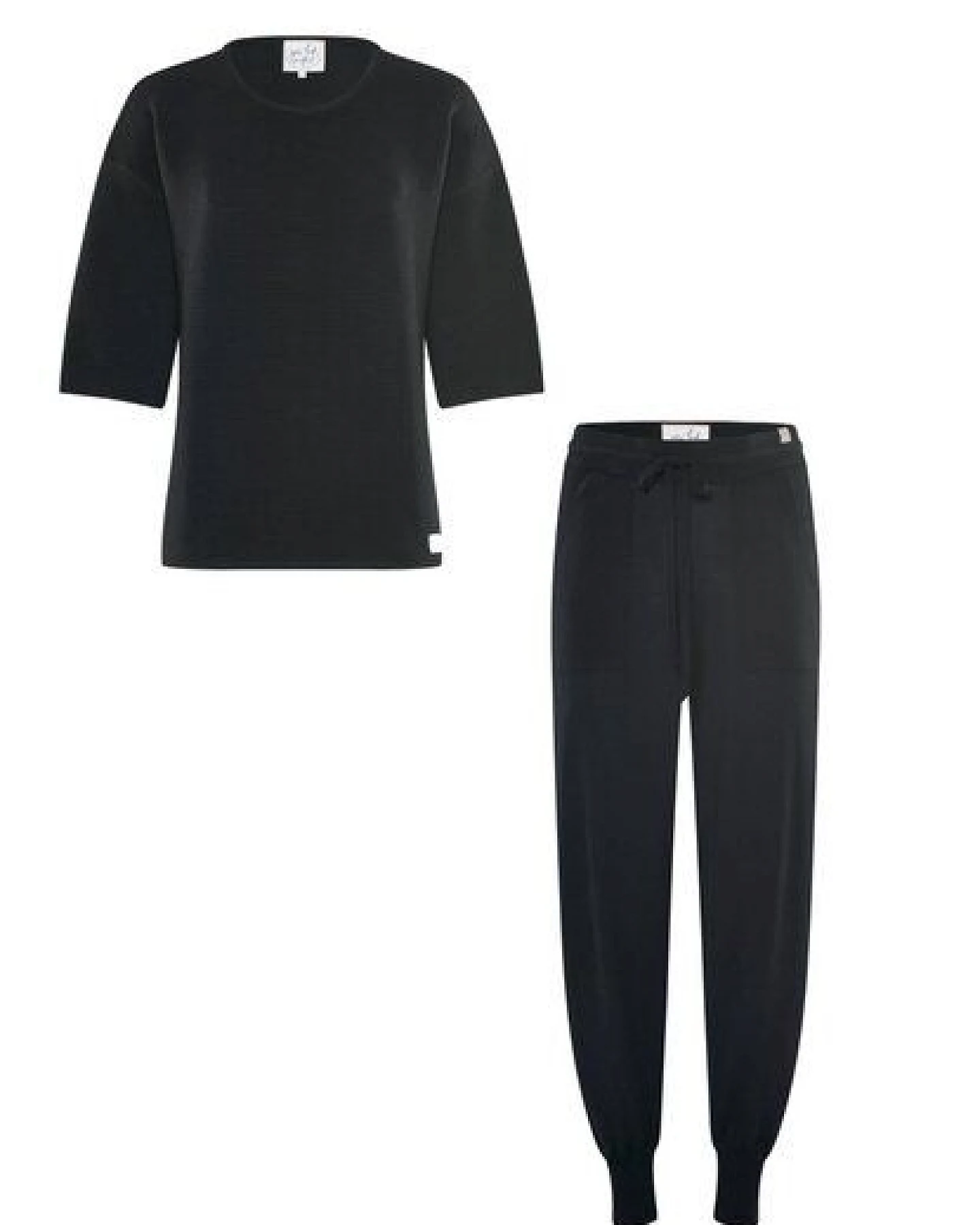 YOU LOOK PERFECT Merino Loungewear Set „Strickpullover Fay & Strickhose Bella" – Ansicht 4