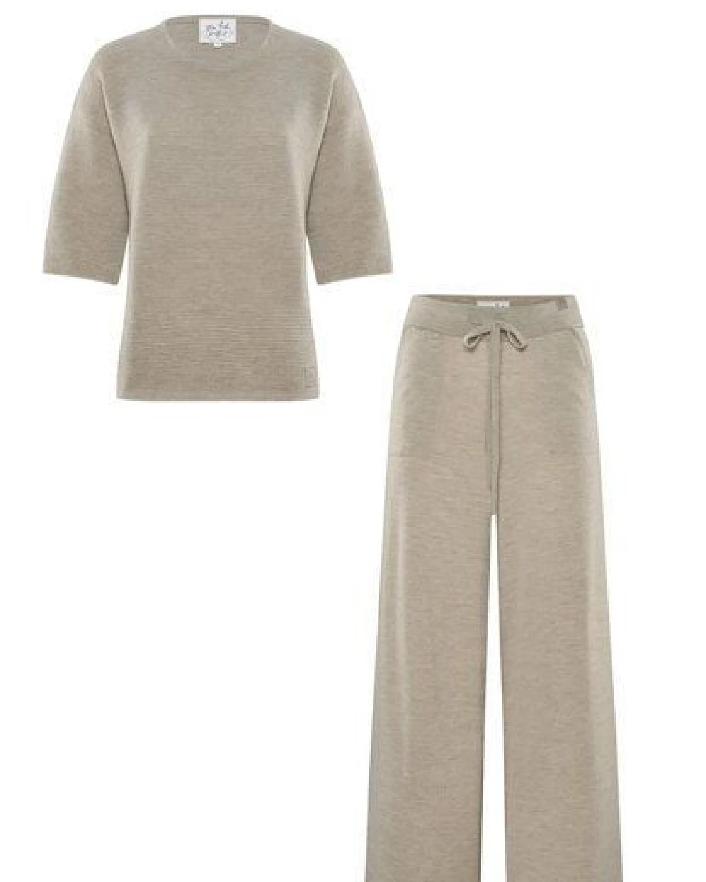 YOU LOOK PERFECT Merino Loungewear Set „Strickpullover Fay & Strickhose Frida" – Ansicht 4