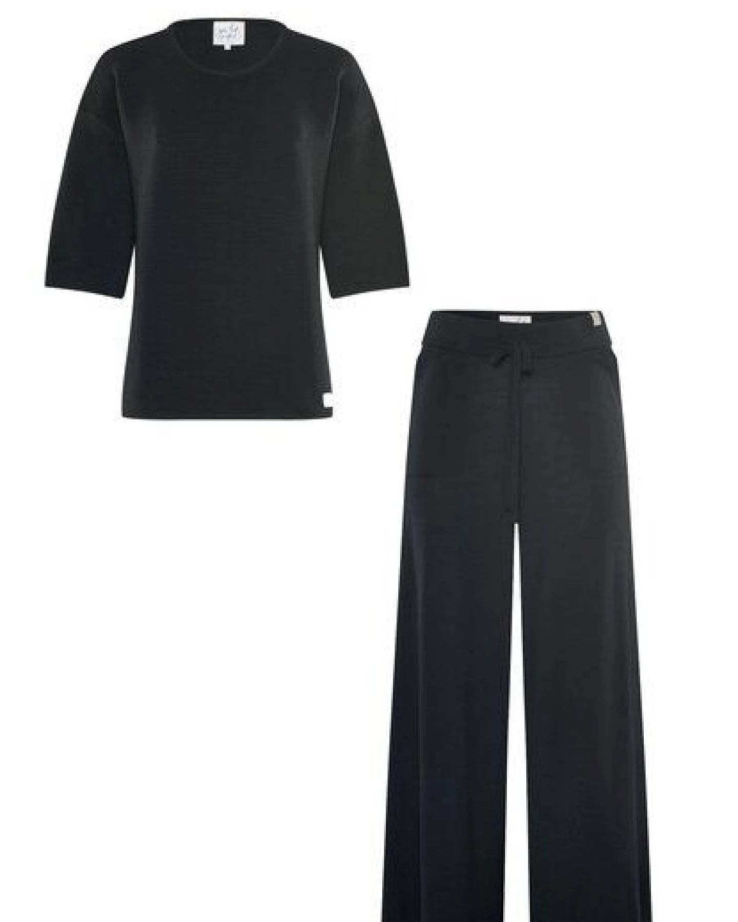 YOU LOOK PERFECT Merino Loungewear Set „Strickpullover Fay & Strickhose Frida" – Ansicht 3