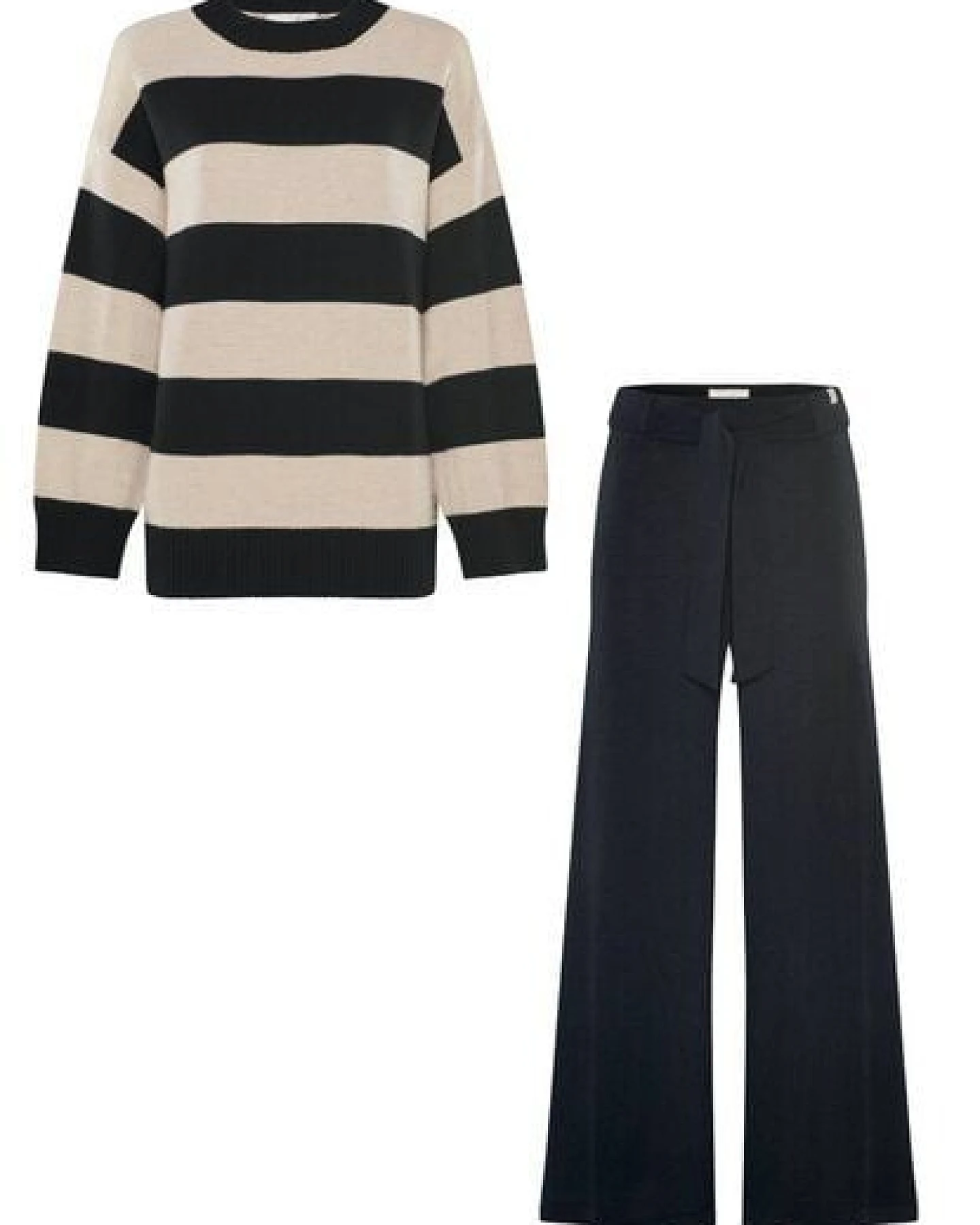 YOU LOOK PERFECT Merino Loungewear Set „Strickpullover Felia & Strickhose Bailey" – Ansicht 4