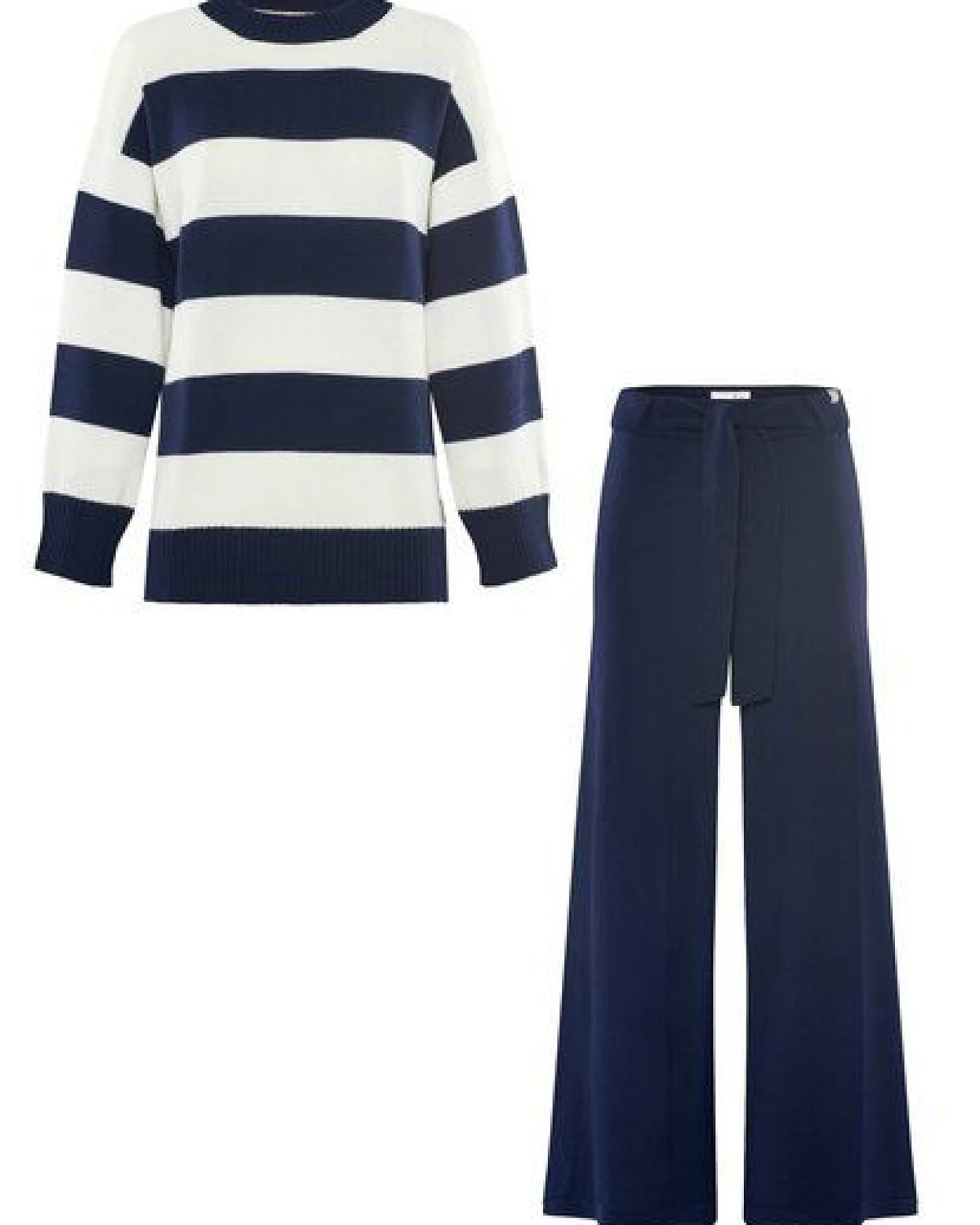 YOU LOOK PERFECT Merino Loungewear Set „Strickpullover Felia & Strickhose Bailey" – Ansicht 4