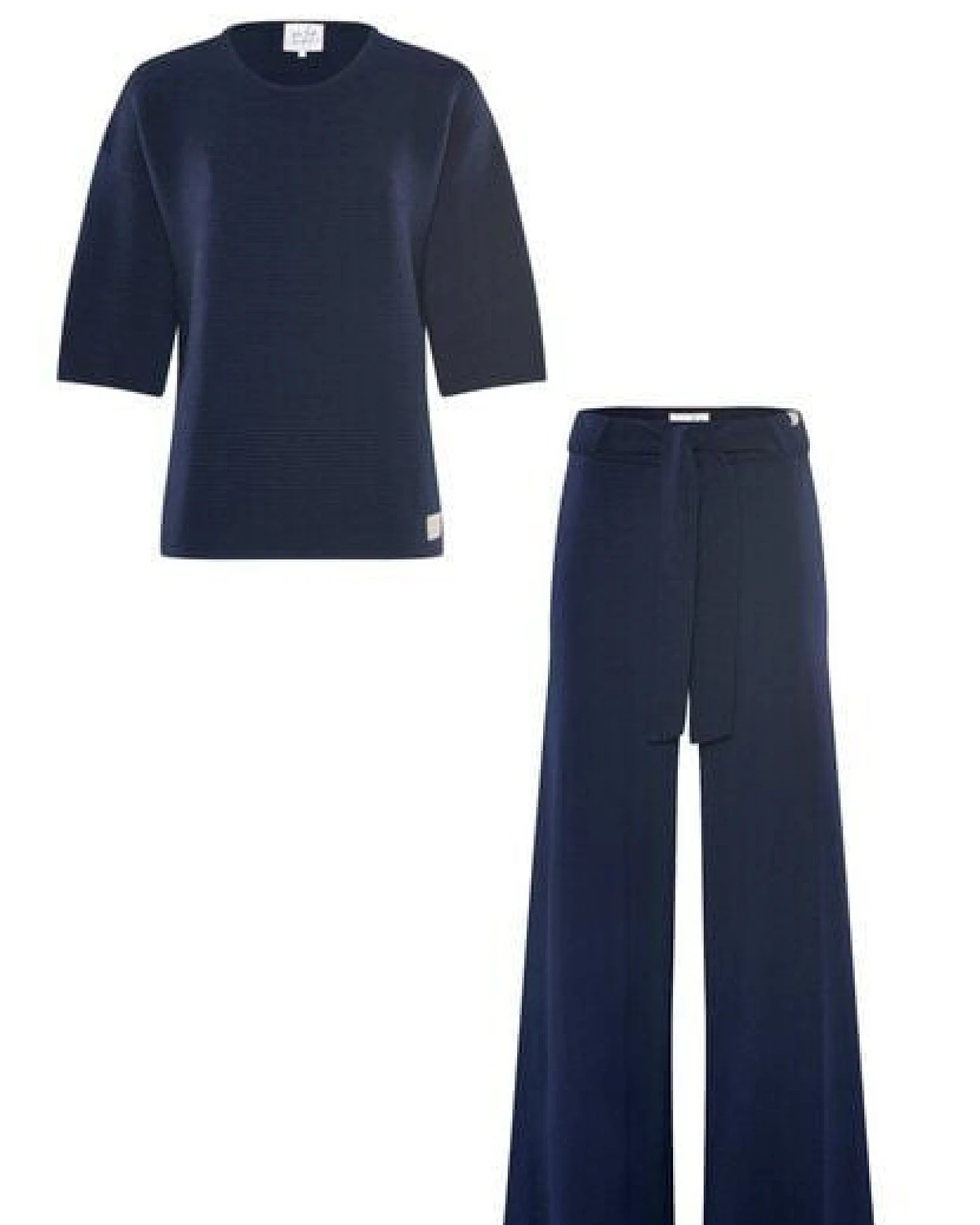 YOU LOOK PERFECT Merino Loungewear Set „Strickpullover Fay & Strickhose Bailey" – Ansicht 4
