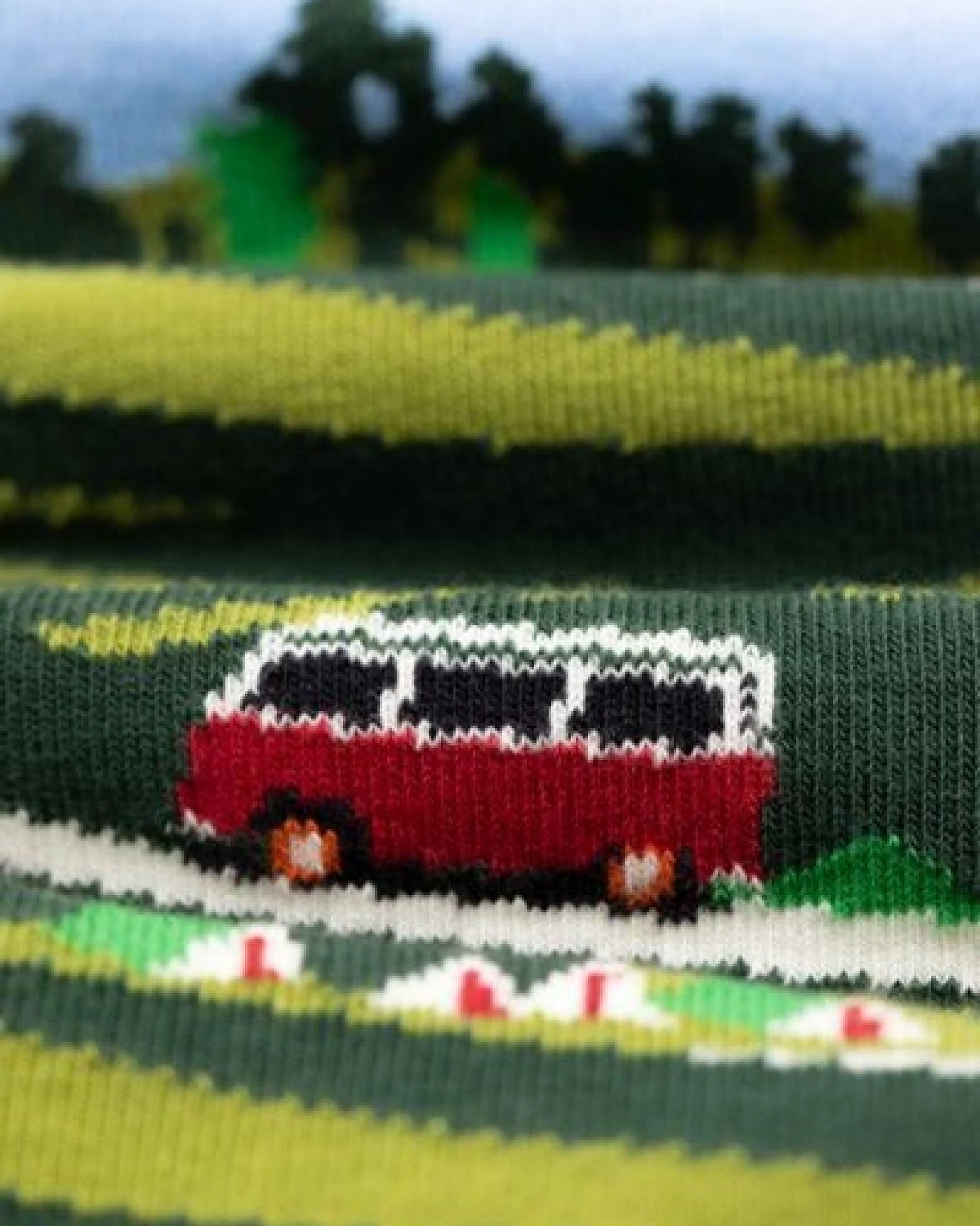 A-Dam Bunte Socken Green Roadtrip – Ansicht 2