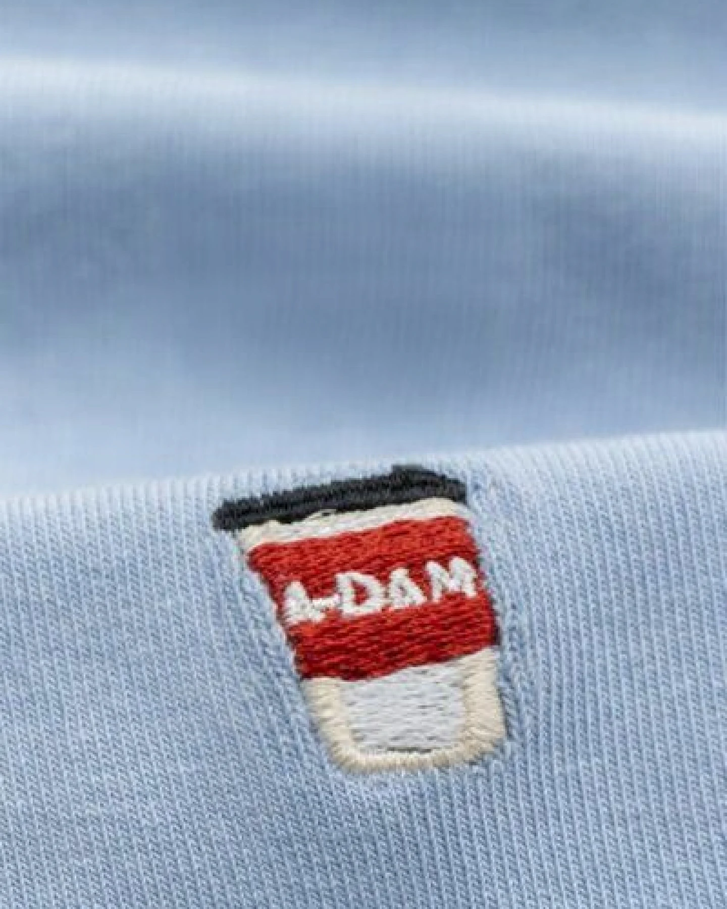 A-Dam Hellblaue Socken Blue Coffee – Ansicht 2
