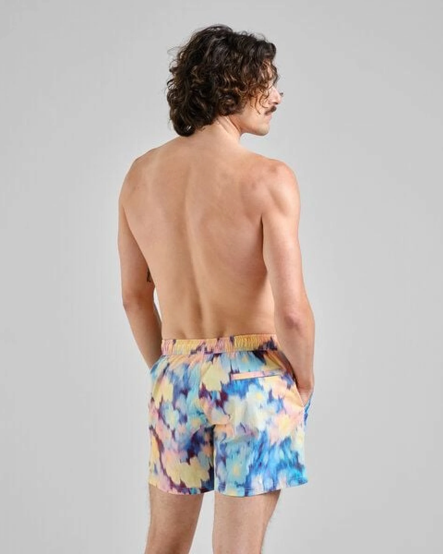 DEDICATED Bade-Shorts Birka Ikat Field – Ansicht 3