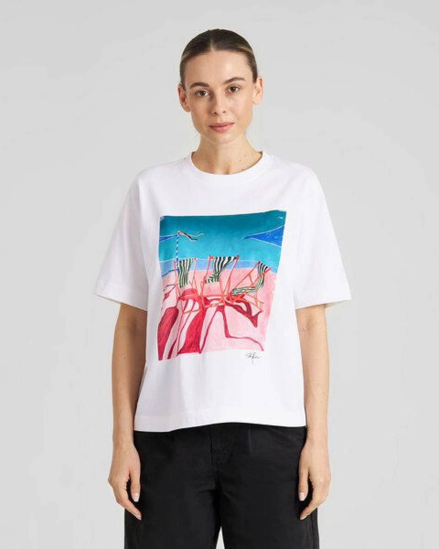 DEDICATED T-Shirt Vadstena Deck Chairs – Ansicht 2
