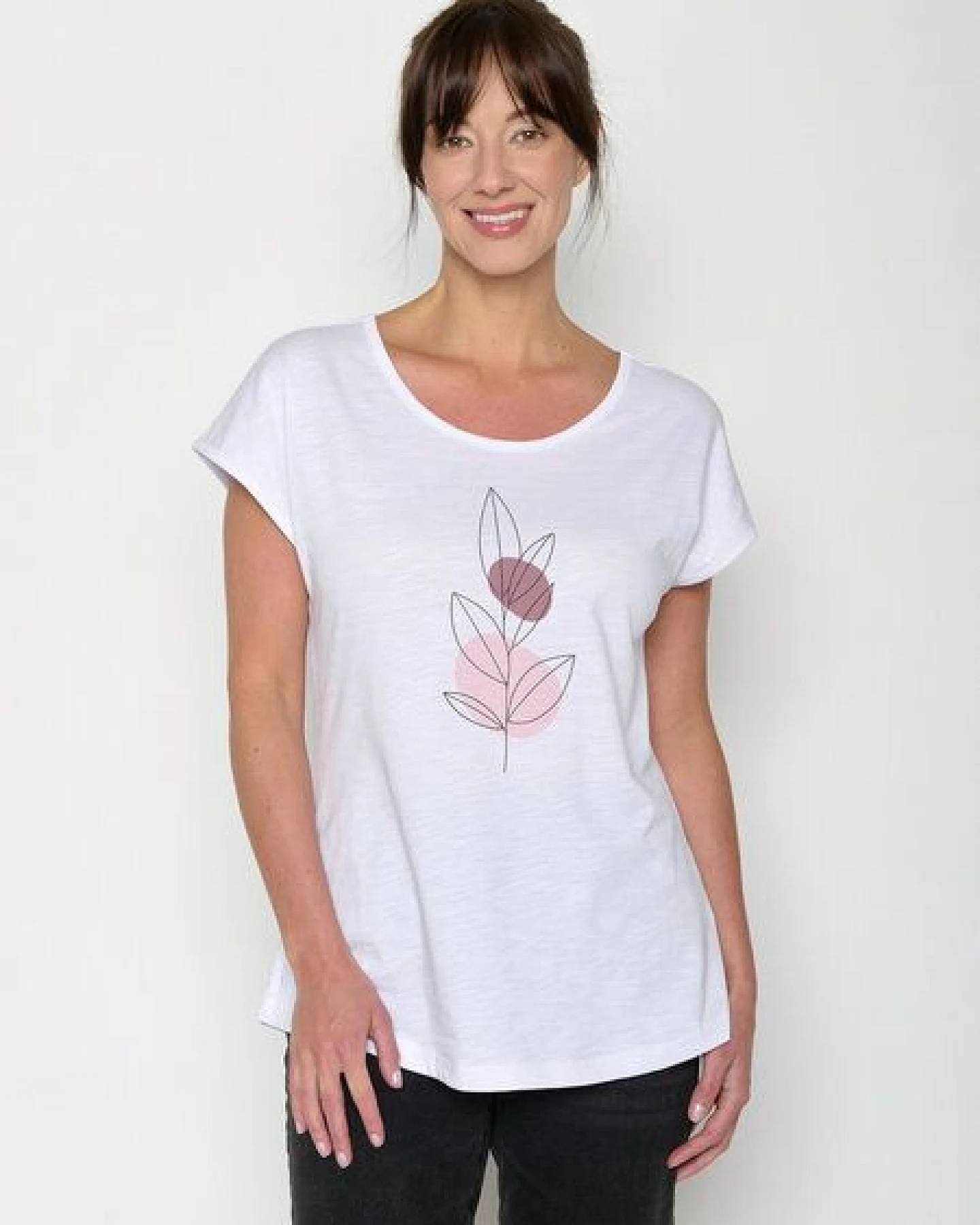 GREENBOMB T-Shirt Bloom Classic Cool – Ansicht 2