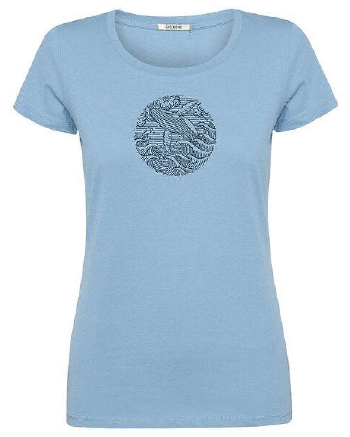 GREENBOMB T-Shirt Whale Action Loves