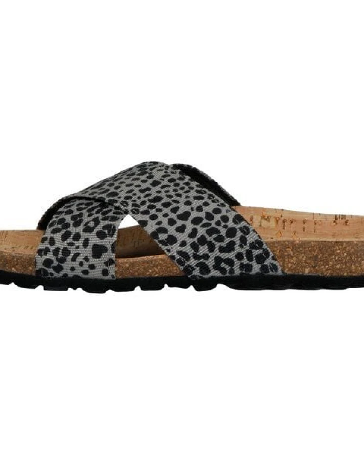 Grand Step Shoes Vegane Pantoletten Lilo animal