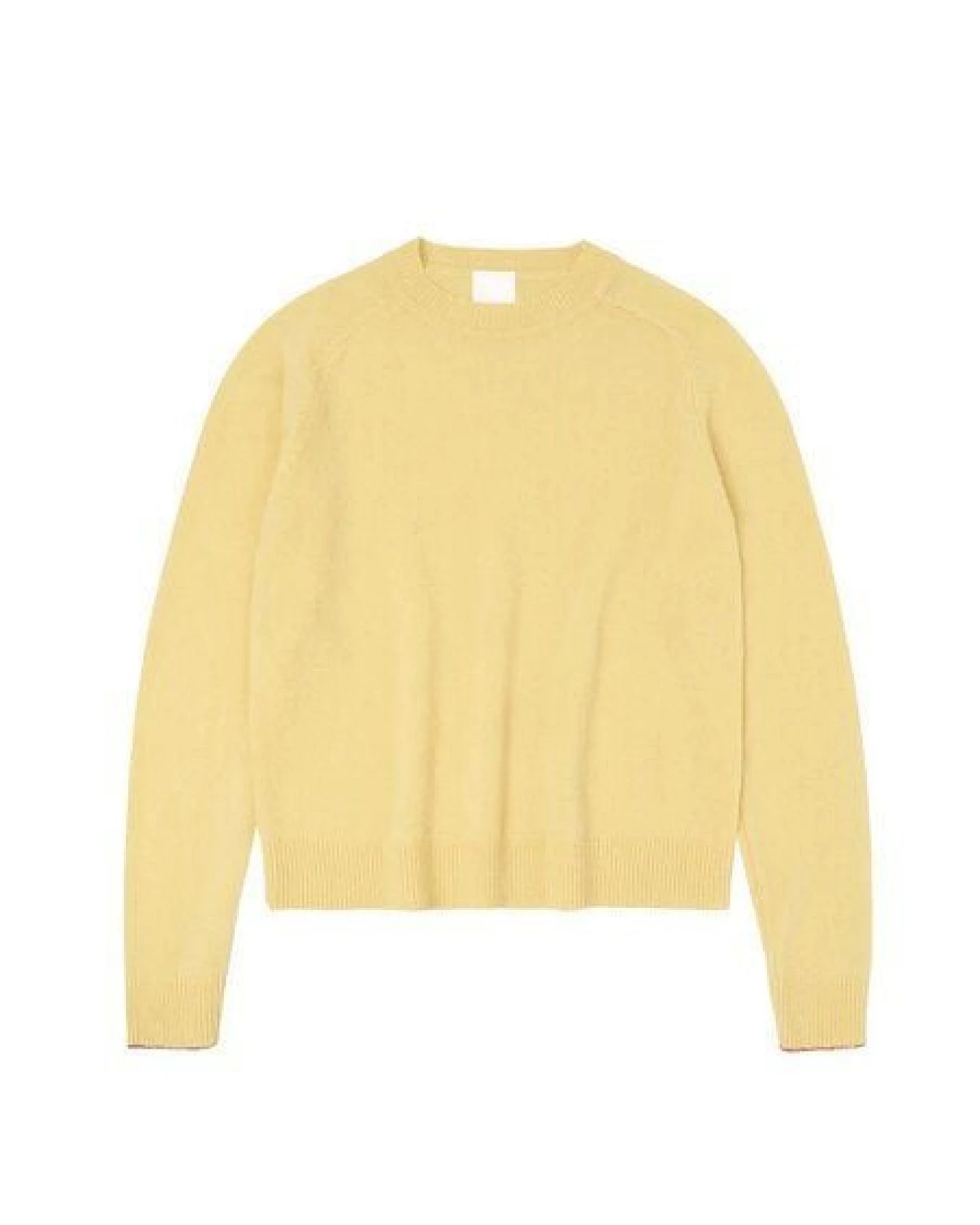 FUB Lambswool Crewneck Pullover, Wheat – Ansicht 4