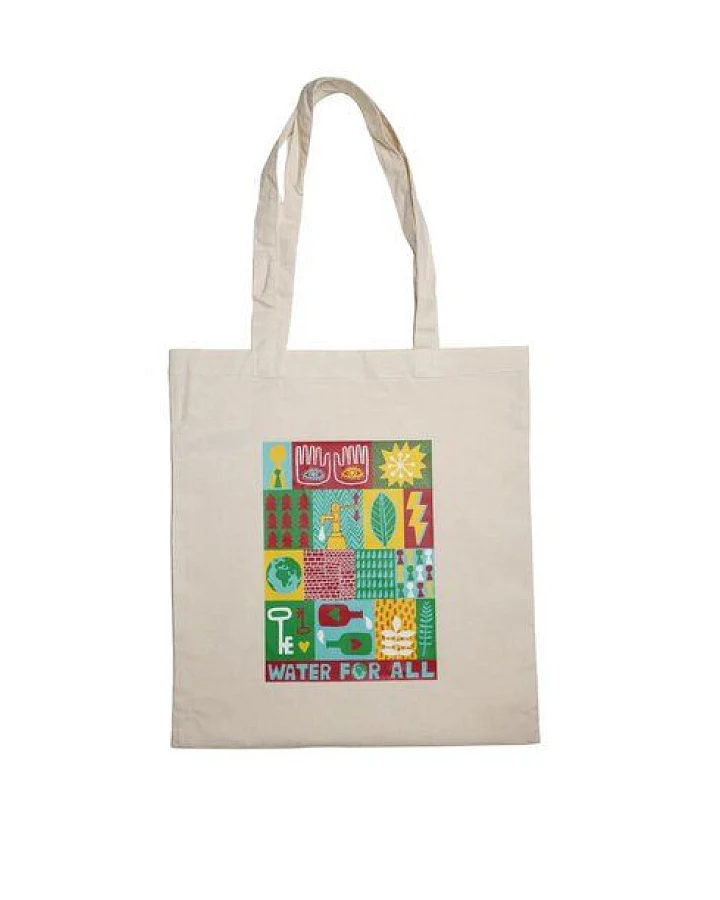 Viva con Agua Jute Beutel by David Shillinglaw in 2 Farben