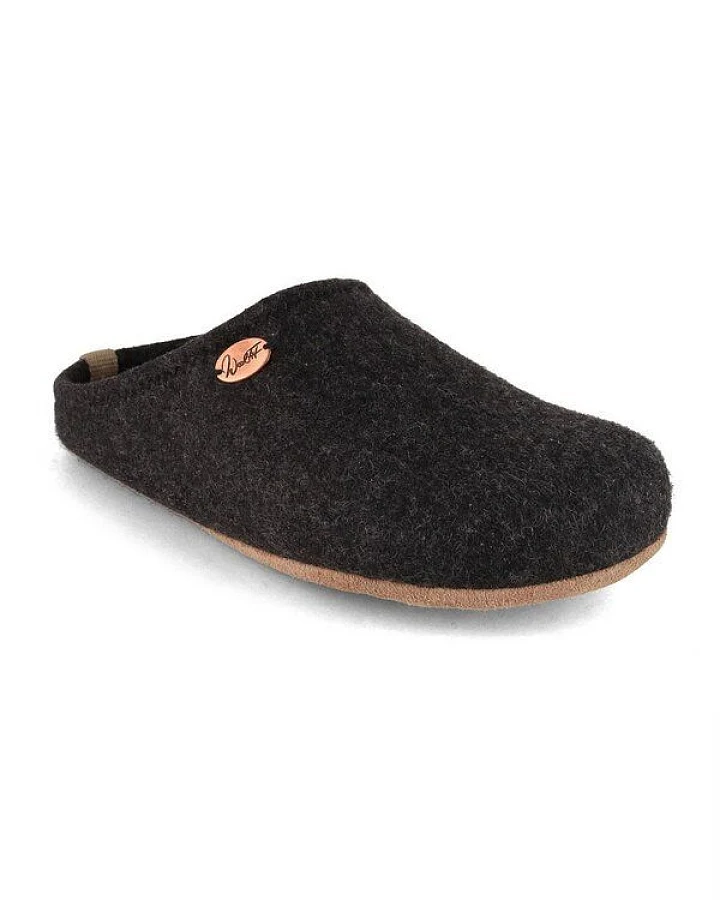 WoolFit Barefoot Barfuß-Hausschuhe unisex Filz-Pantoffeln mit viel Zehenfreiheit, nachhaltig aus 100% Wolle
