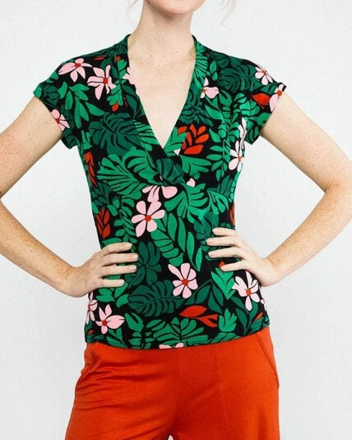 Blutsgeschwister Mon Cher Cache T-Shirt - aus Ecovero