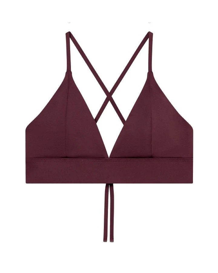 DEDICATED - Women's Bikini Top Alva - Bikini-Top Gr XL rot