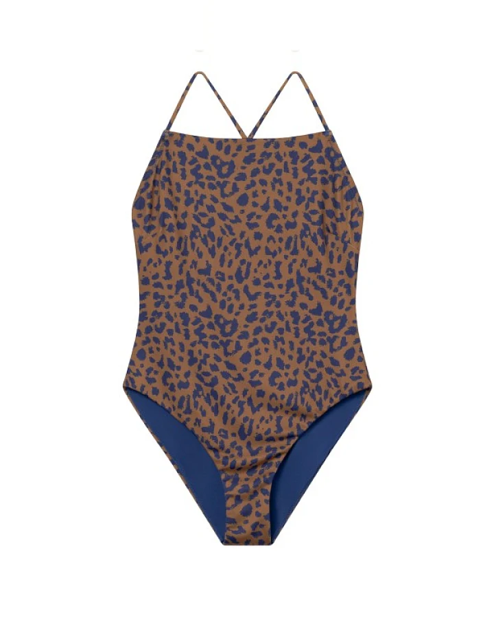 DEDICATED - Women's Swimsuit Vinterviken - Badeanzug Gr L lila