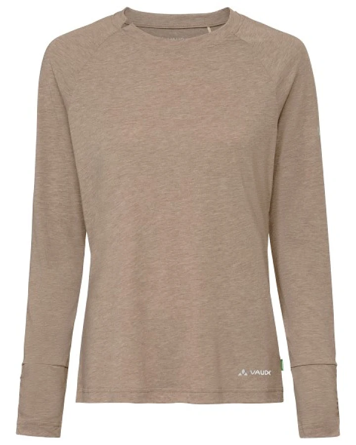 Vaude - Women's Skomer L/S T-Shirt III - Longsleeve Gr 40 beige/braun