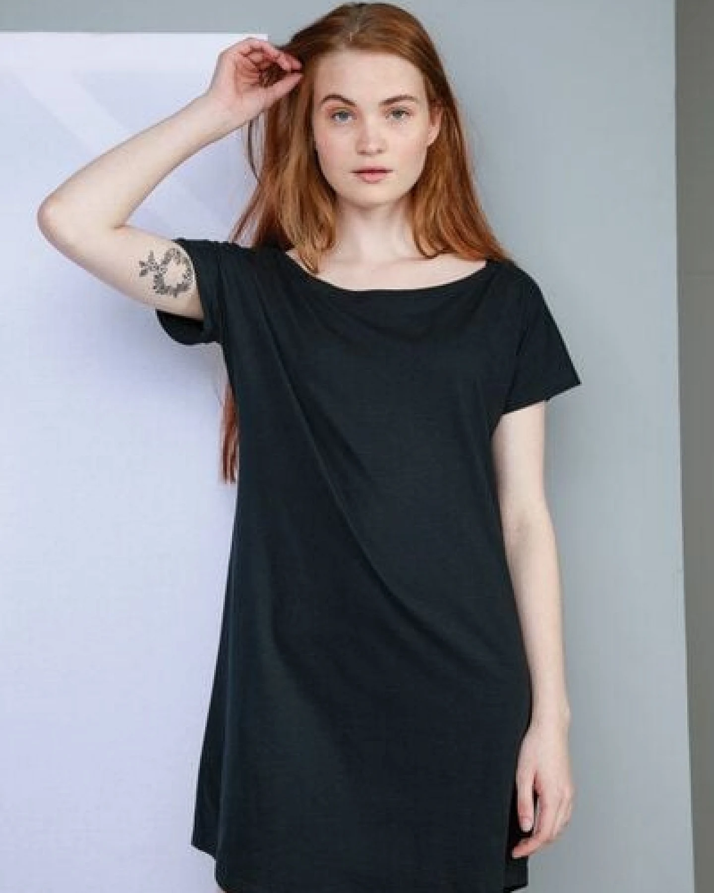 Mantis Damen Langes T-Shirt T-Shirt Kleid Strandshirt Nachthemd – Ansicht 2