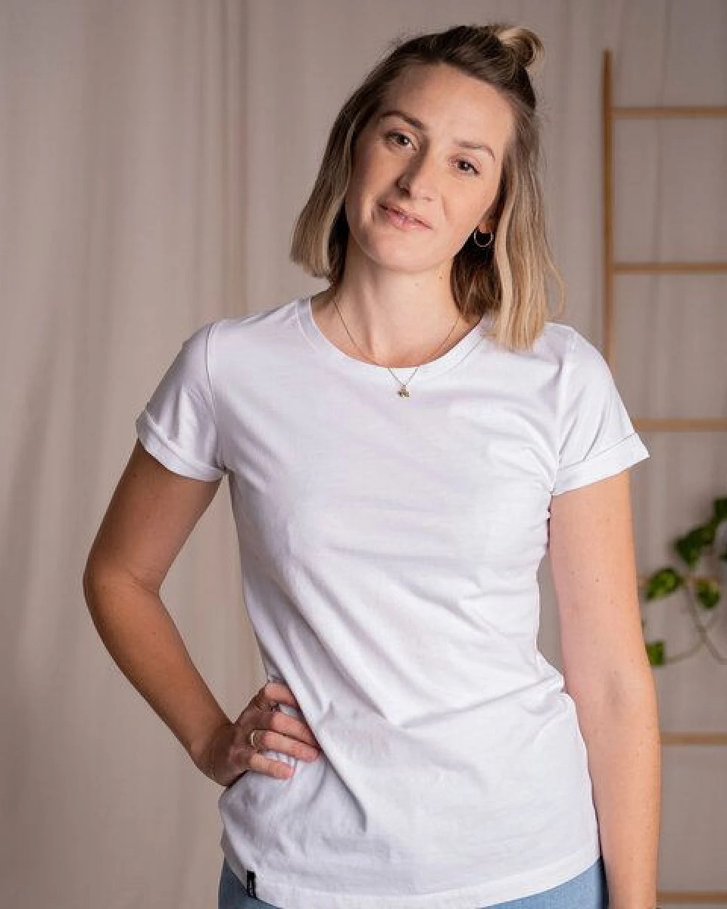 Vresh Clothing Vranka - T-Shirt aus Biobaumwolle – Ansicht 2