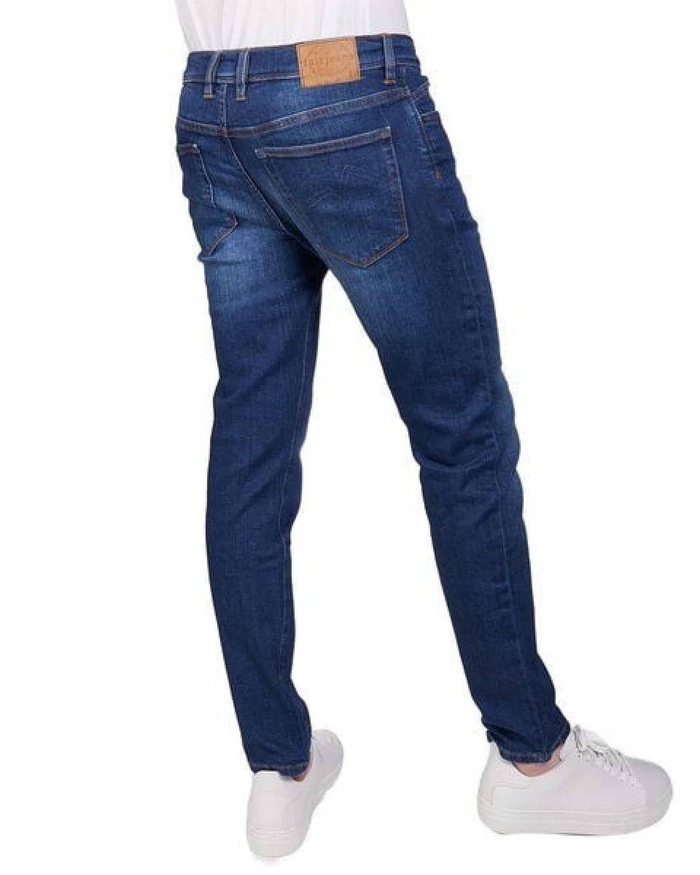fairjeans Herren Slim fit Jeans TIGHT WAVES aus Bio Baumwolle, elastisch – Ansicht 2