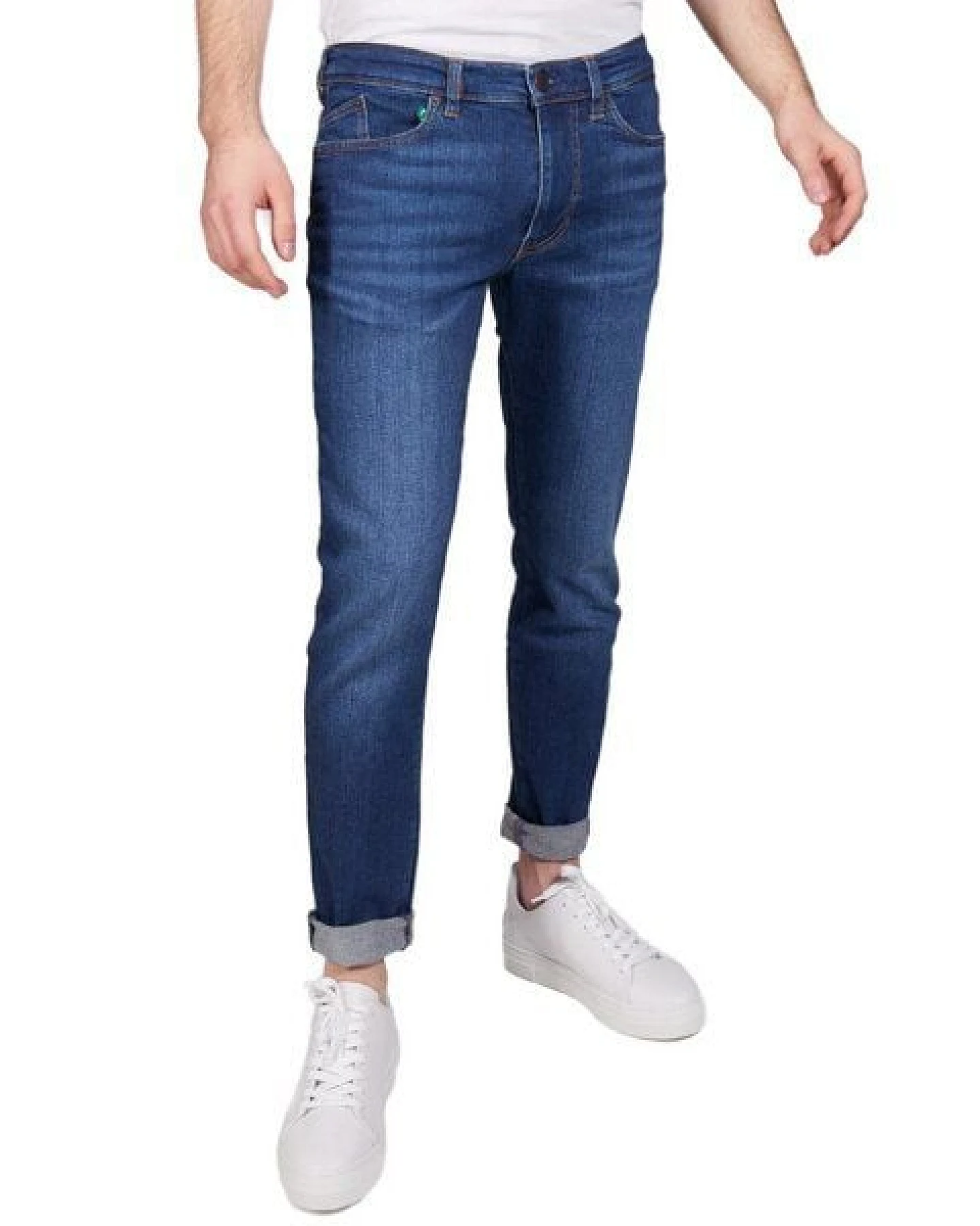 fairjeans Herren Slim fit Jeans TIGHT WAVES aus Bio Baumwolle, elastisch – Ansicht 3