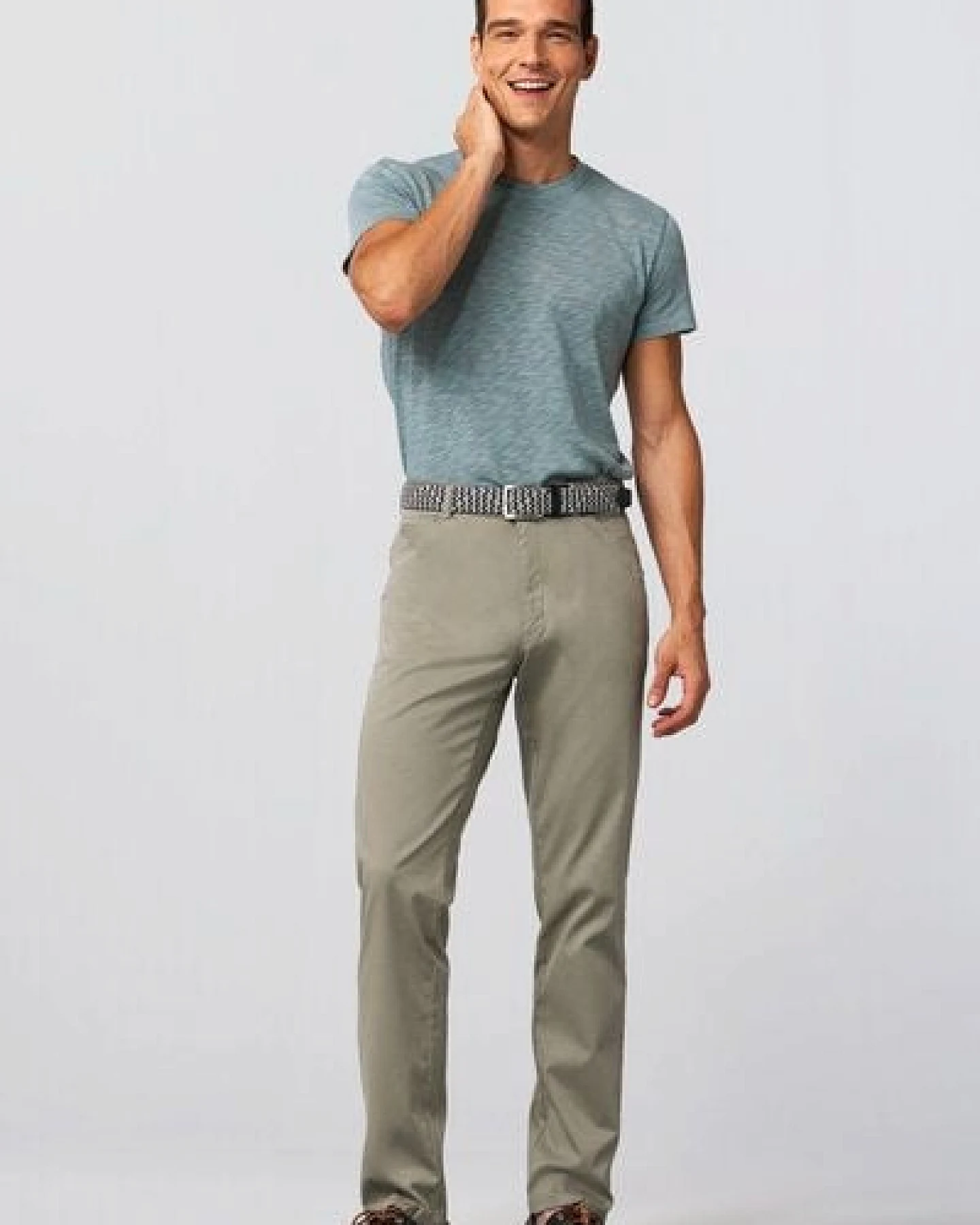 MEYER Mikrostruktur Baumwoll Chino – Ansicht 4