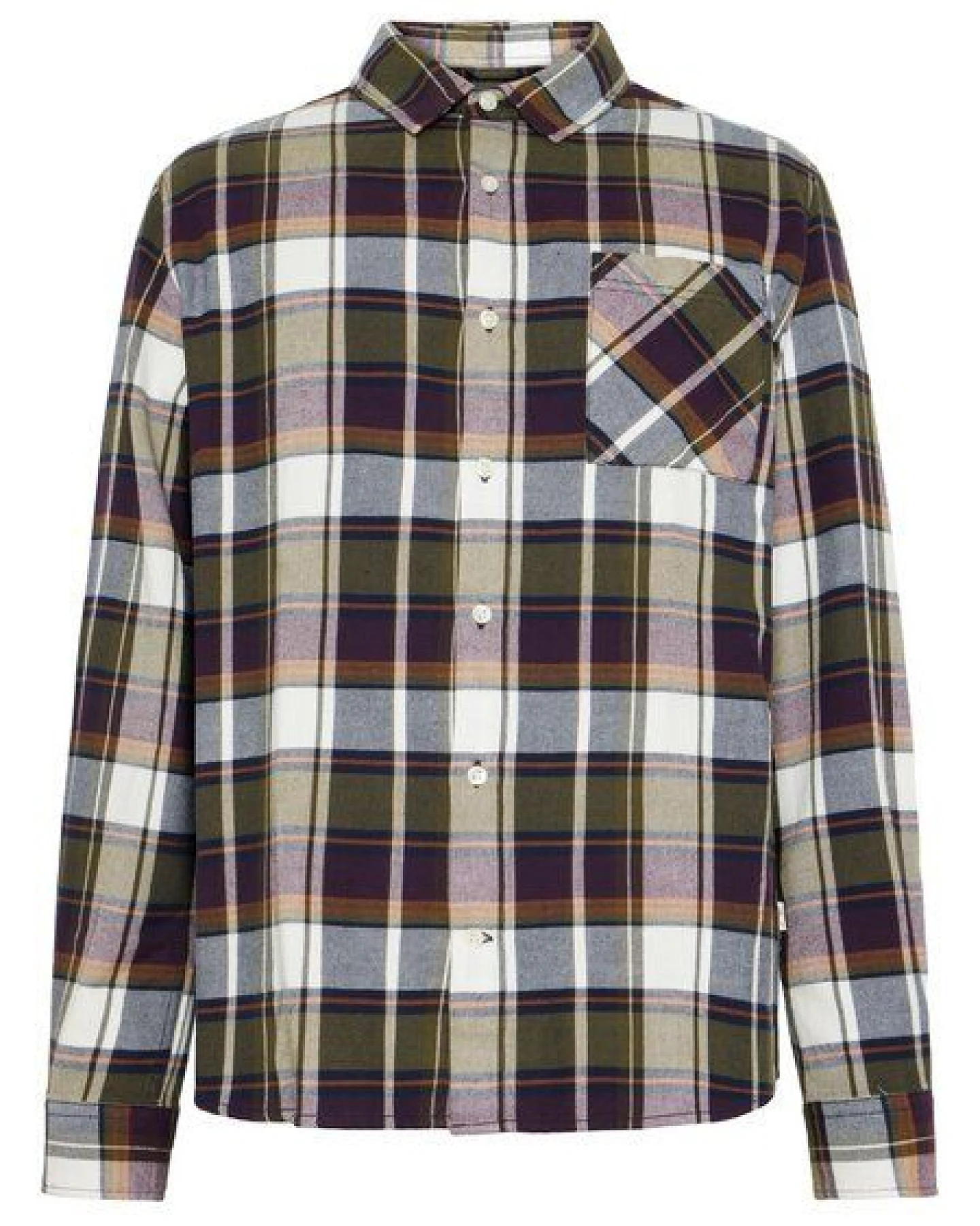KnowledgeCotton Apparel Kariertes Hemd CHECKERED SHIRT Flanell aus Bio-Baumwolle – Ansicht 2