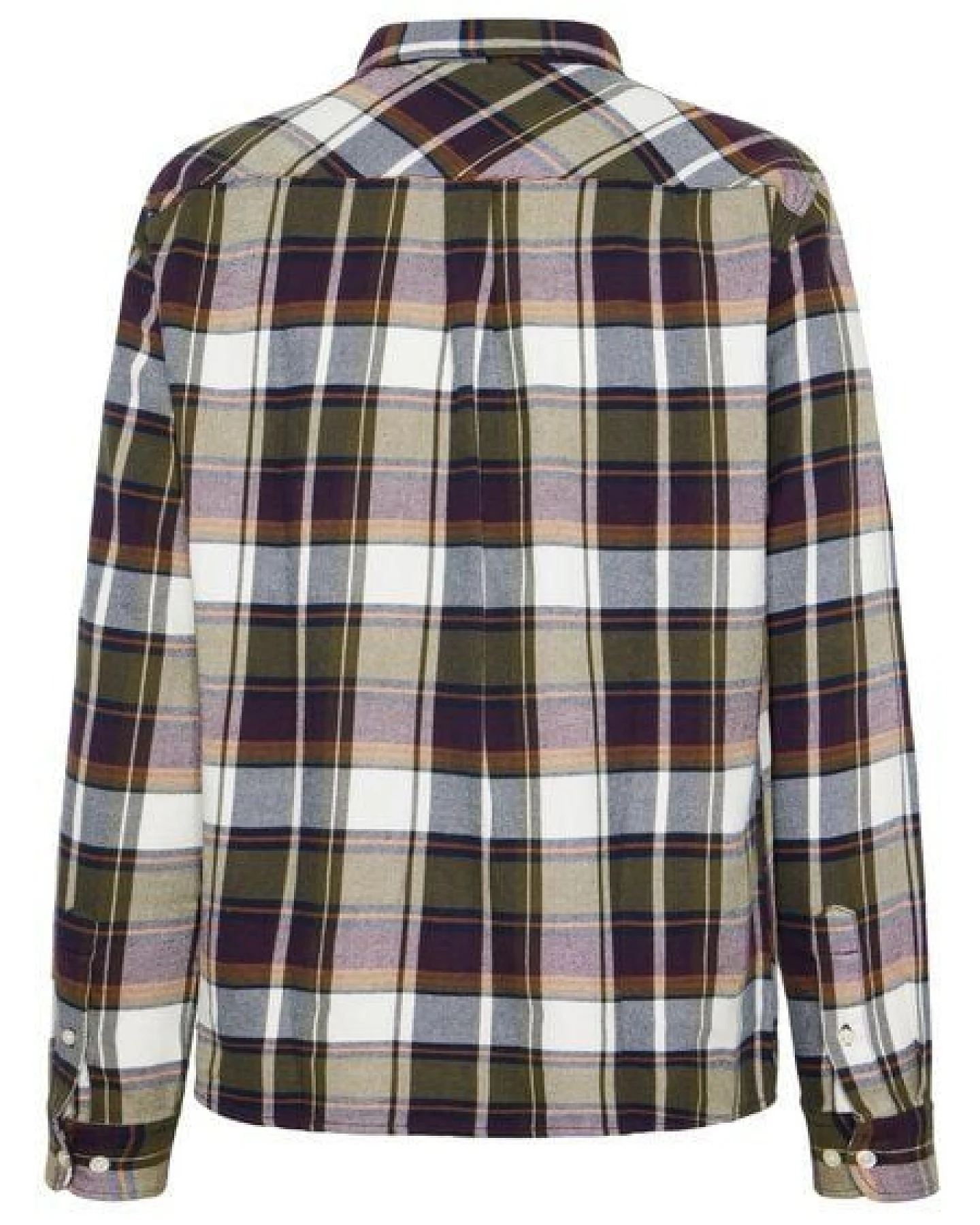 KnowledgeCotton Apparel Kariertes Hemd CHECKERED SHIRT Flanell aus Bio-Baumwolle – Ansicht 3