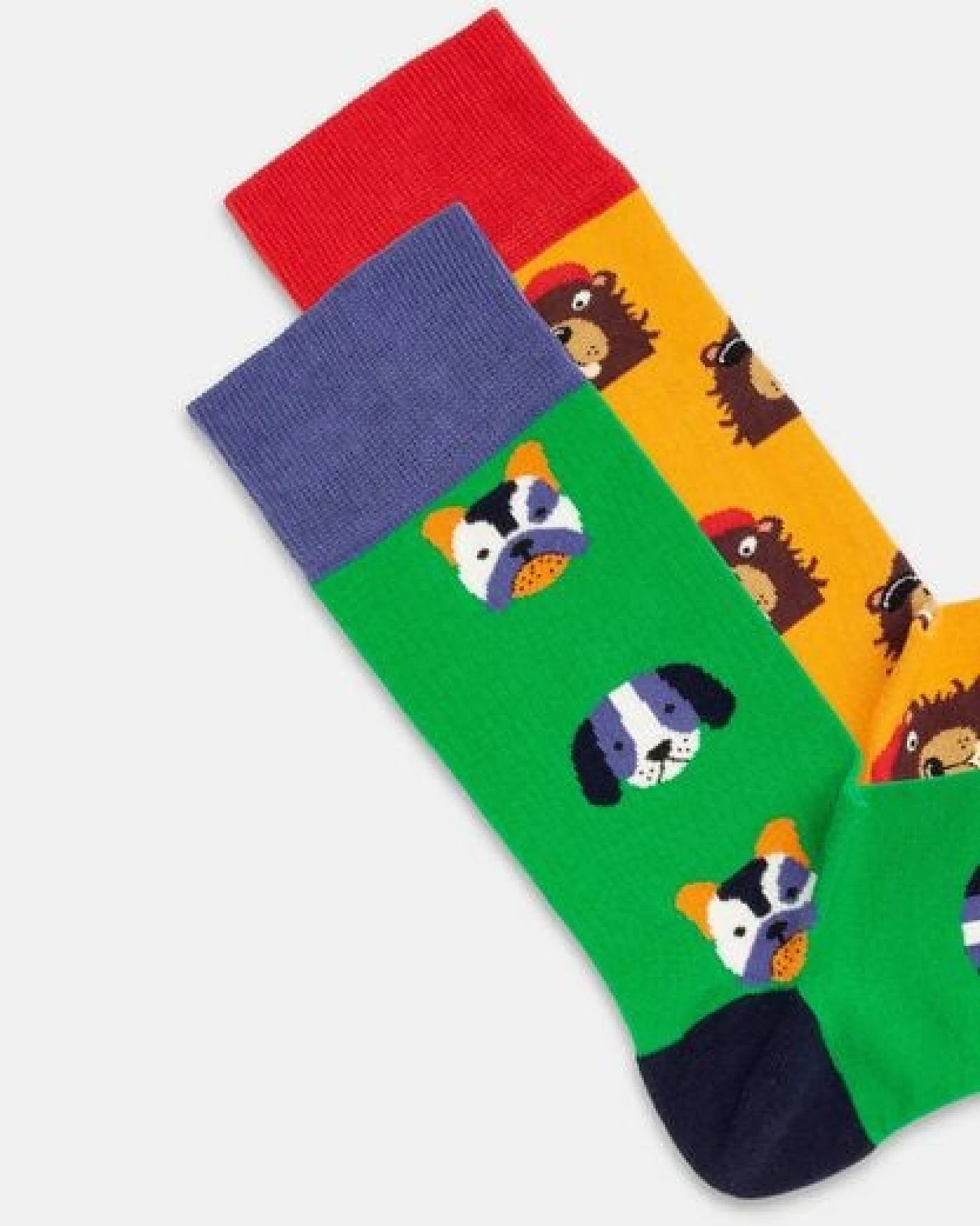 DillySocks Socken „Dog Vs Biever“ – Ansicht 2