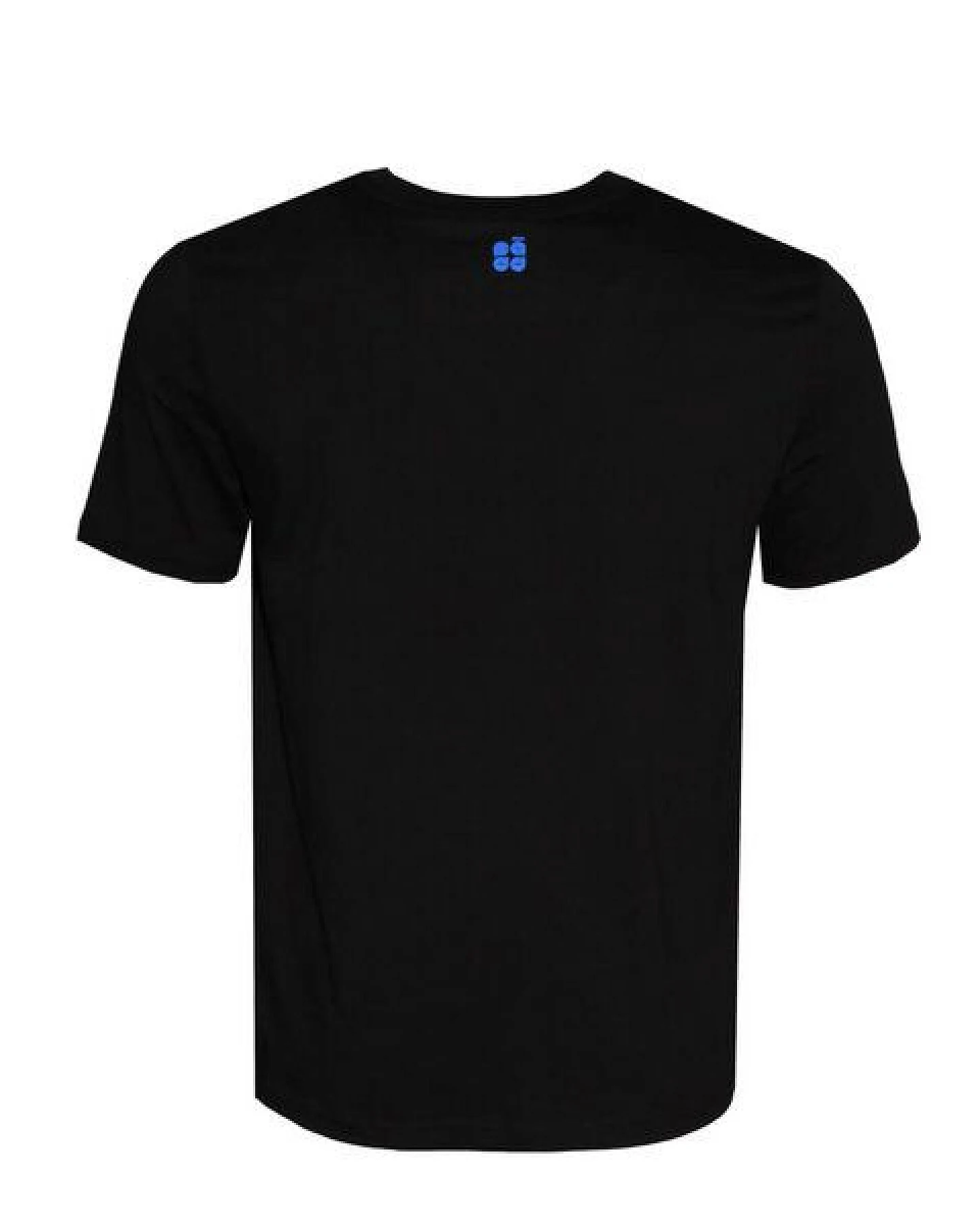 FÄDD Herren T-Shirt Rundhals aus Bio-Baumwolle "Päckmän BT" Schwarz – Ansicht 3