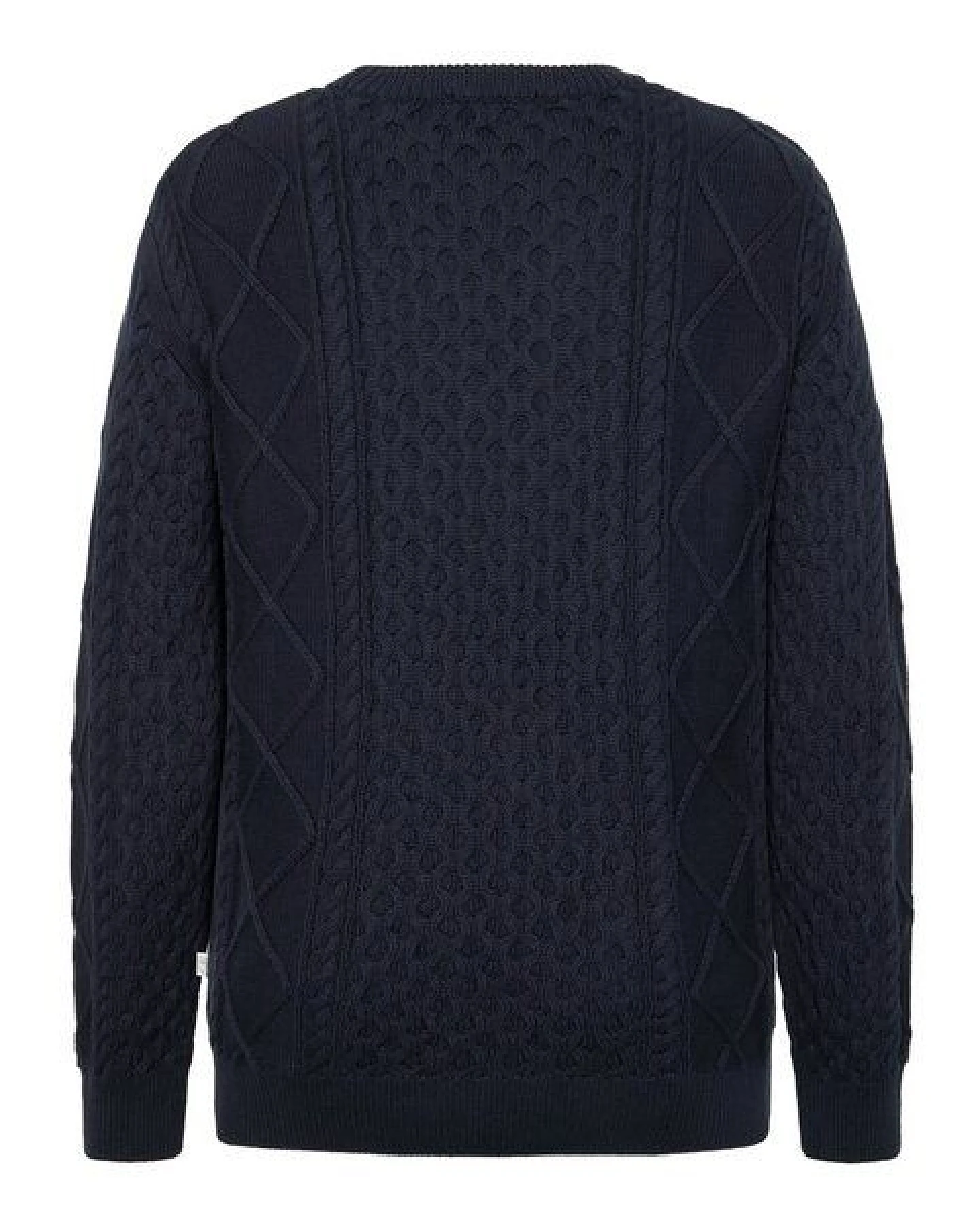 KnowledgeCotton Apparel Cable Knit Strickpullover aus Bio-Baumwolle ROC/GOTS/Vegan – Ansicht 3