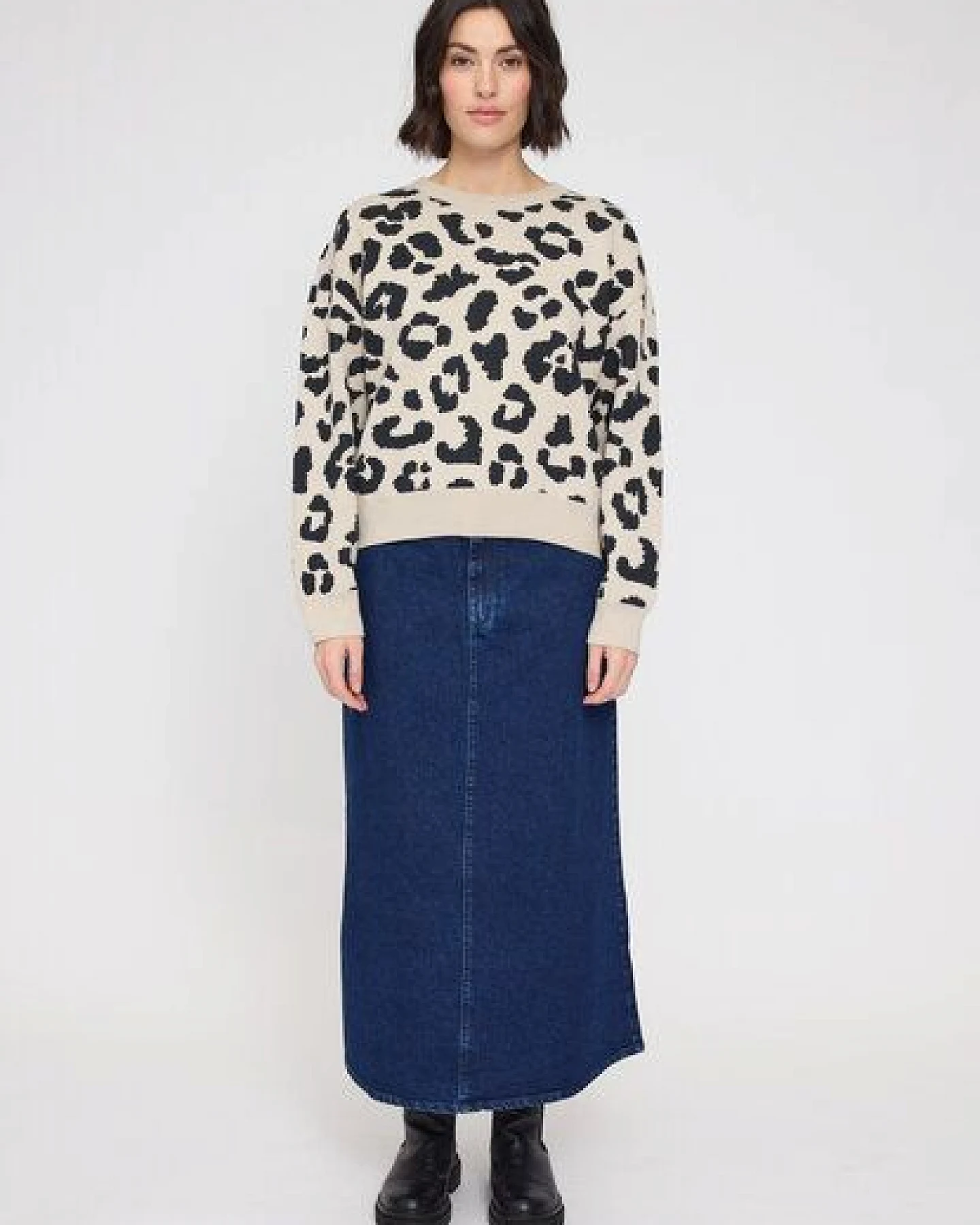 Mazine Baumwollstrickpullover Leo – Ansicht 3