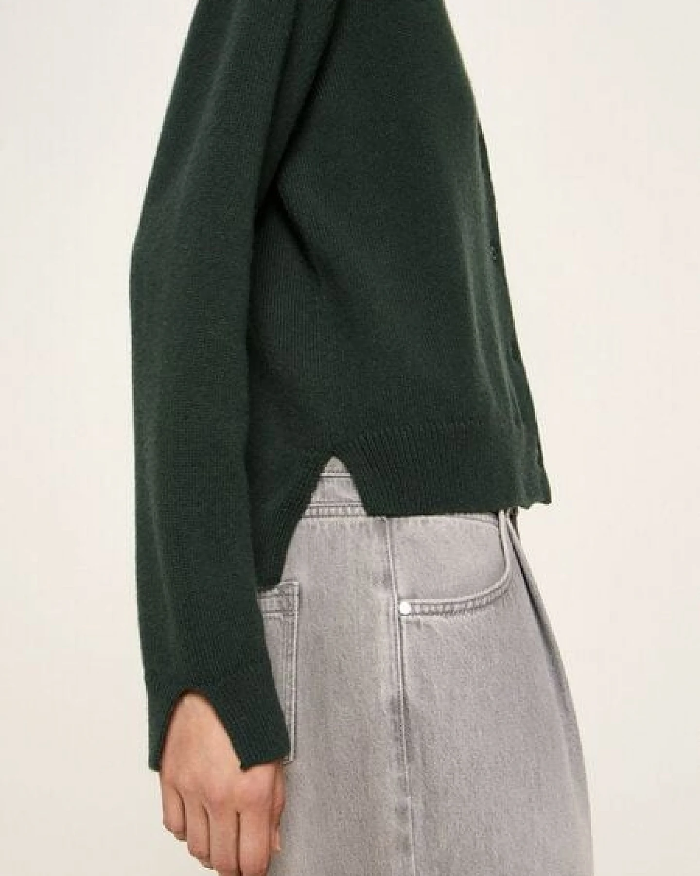 LANIUS Boxy Strickjacke – Ansicht 4