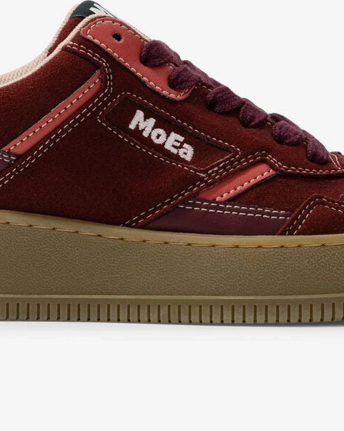 MoEa Sneakers GEN1 - Grapes Suede Wine – Ansicht 4