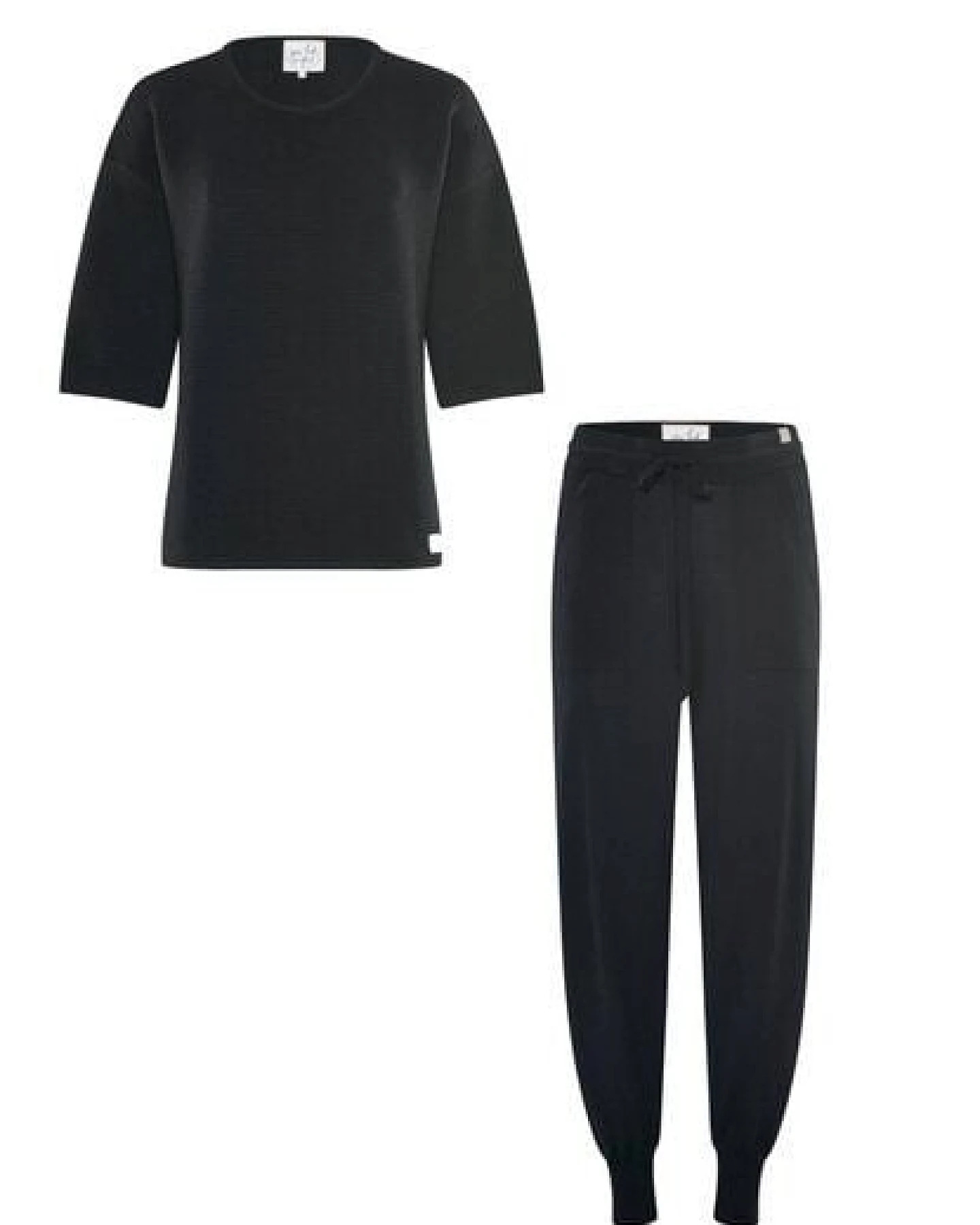 YOU LOOK PERFECT Merino Loungewear Set „Strickpullover Fay & Strickhose Bella" – Ansicht 4