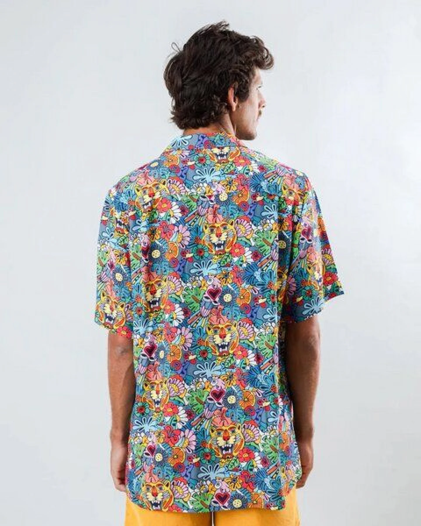 Brava Fabrics Kurzarm-Hemd Asis Percales – Ansicht 2