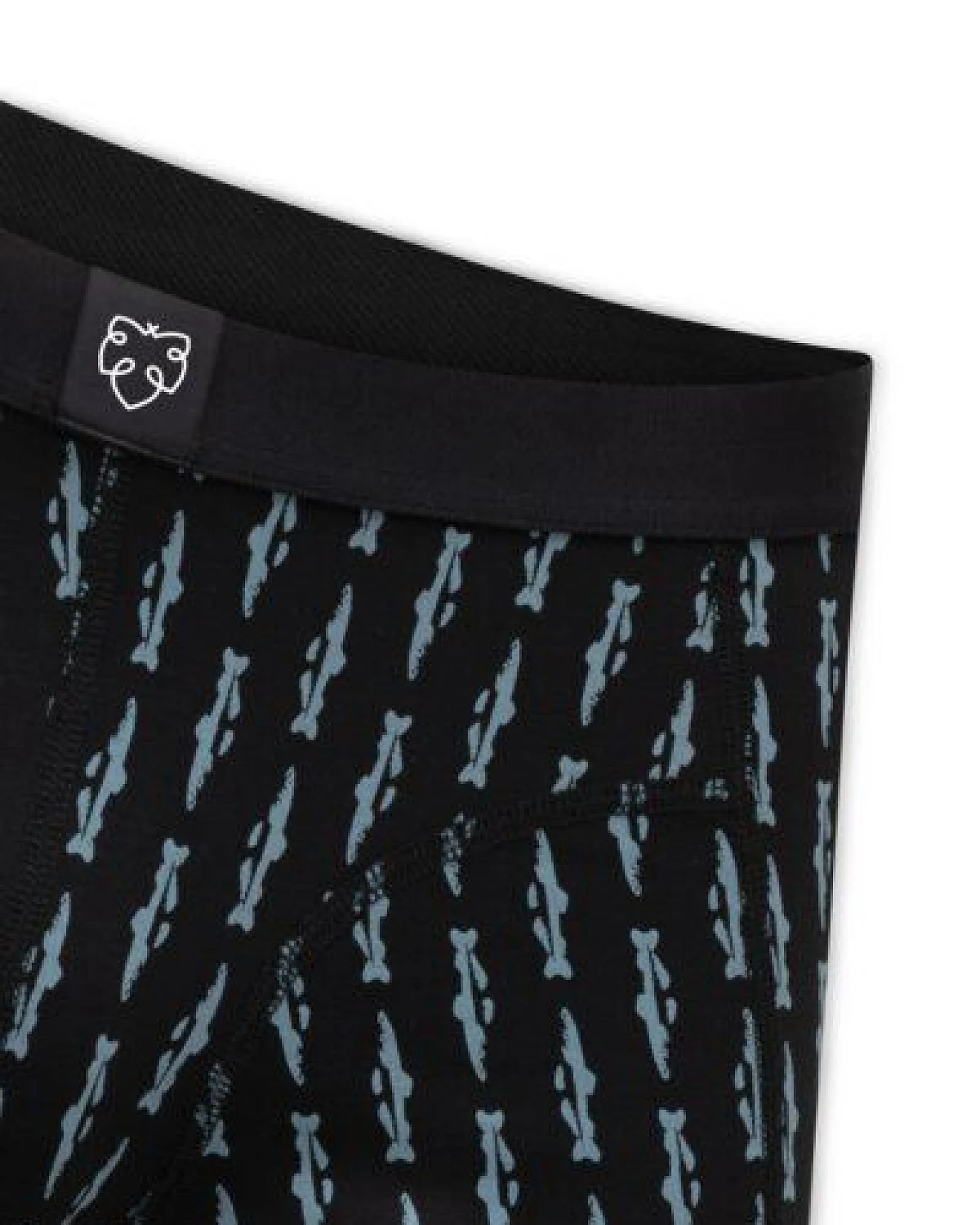 A-Dam Schwarze Boxer Briefs Black Trouts – Ansicht 3