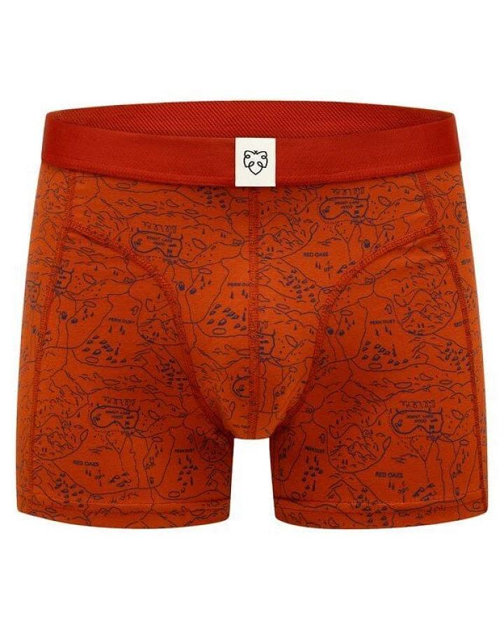 A-Dam Orangefarbene Boxer Briefs Ginger Scoutmap