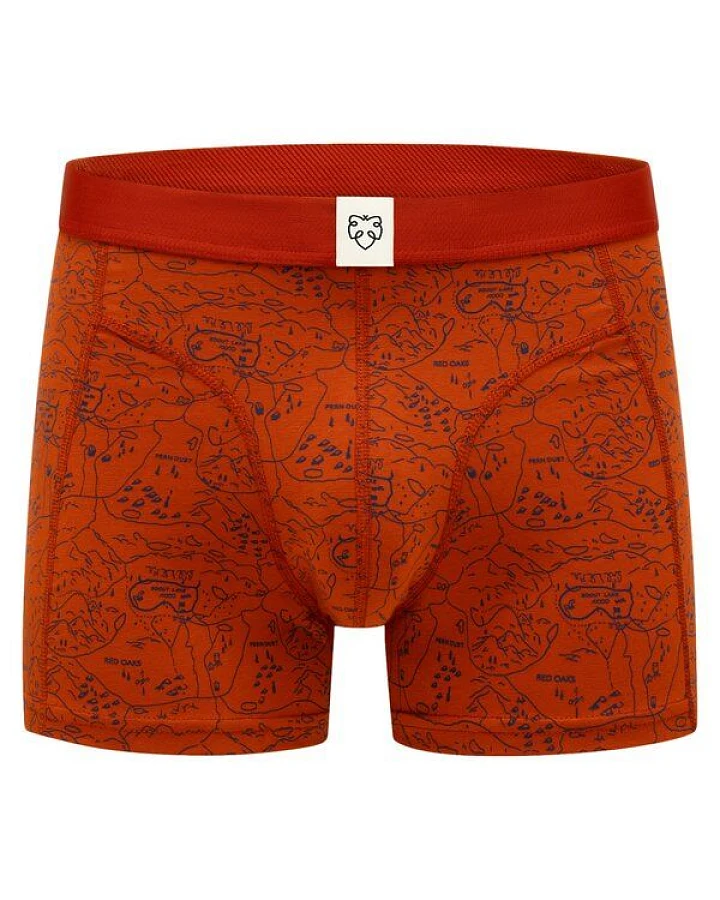 A-Dam Orangefarbene Boxer Briefs Ginger Scoutmap