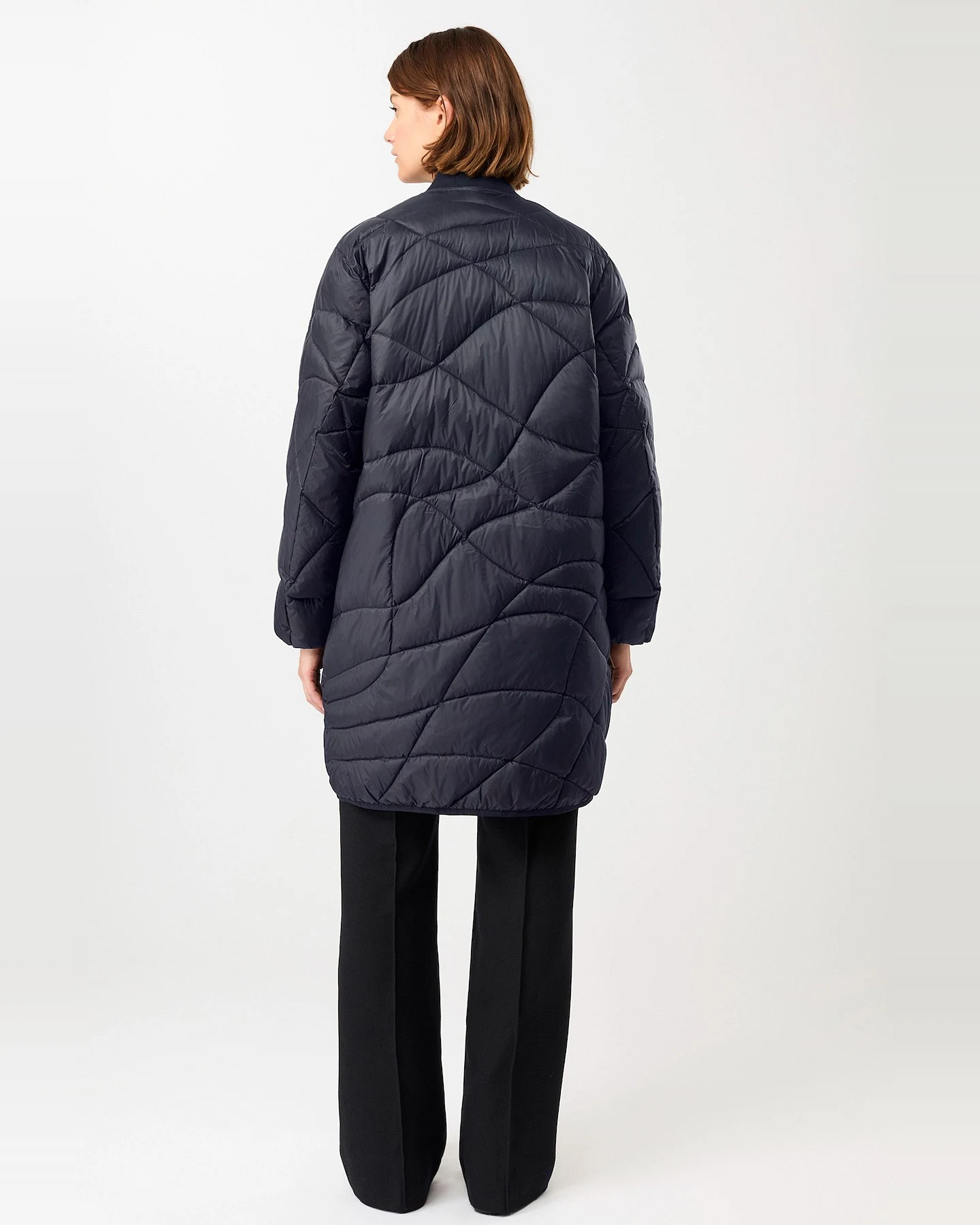 Wintermantel Stratfort Blau – Ansicht 4