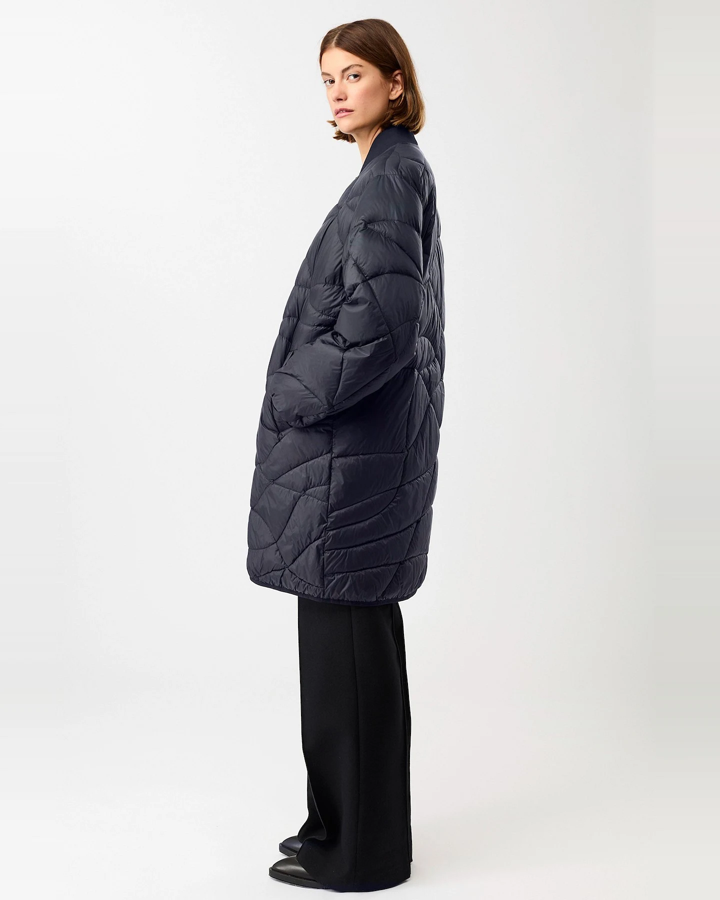 Wintermantel Stratfort Blau – Ansicht 6