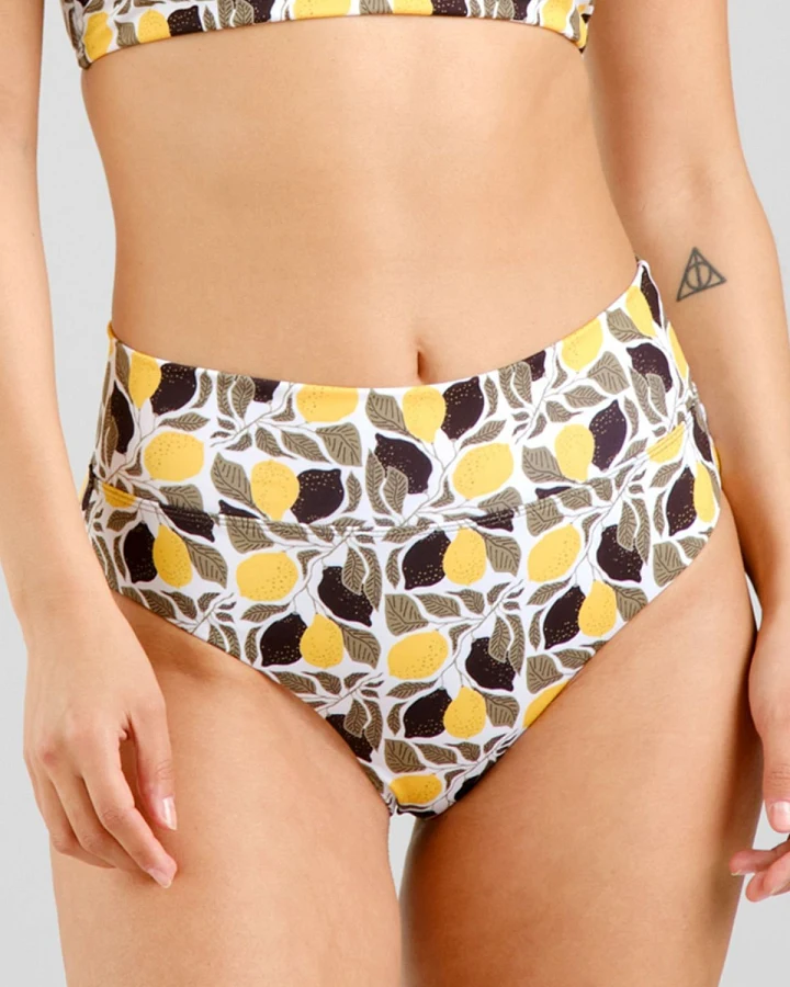 Bikini Bottom Slite Lemon Bricks Gelb