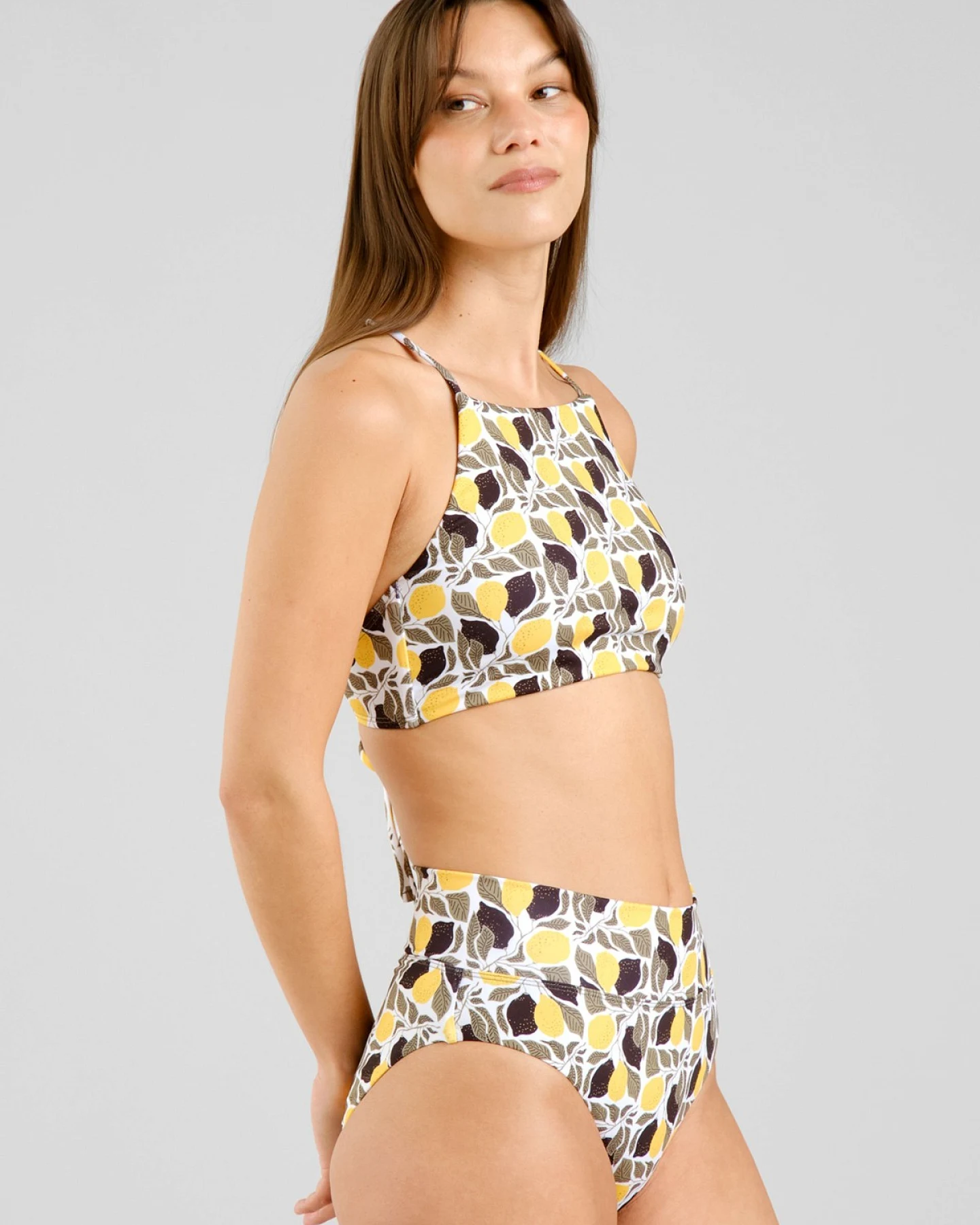 Bikini Bottom Slite Lemon Bricks Gelb – Ansicht 4