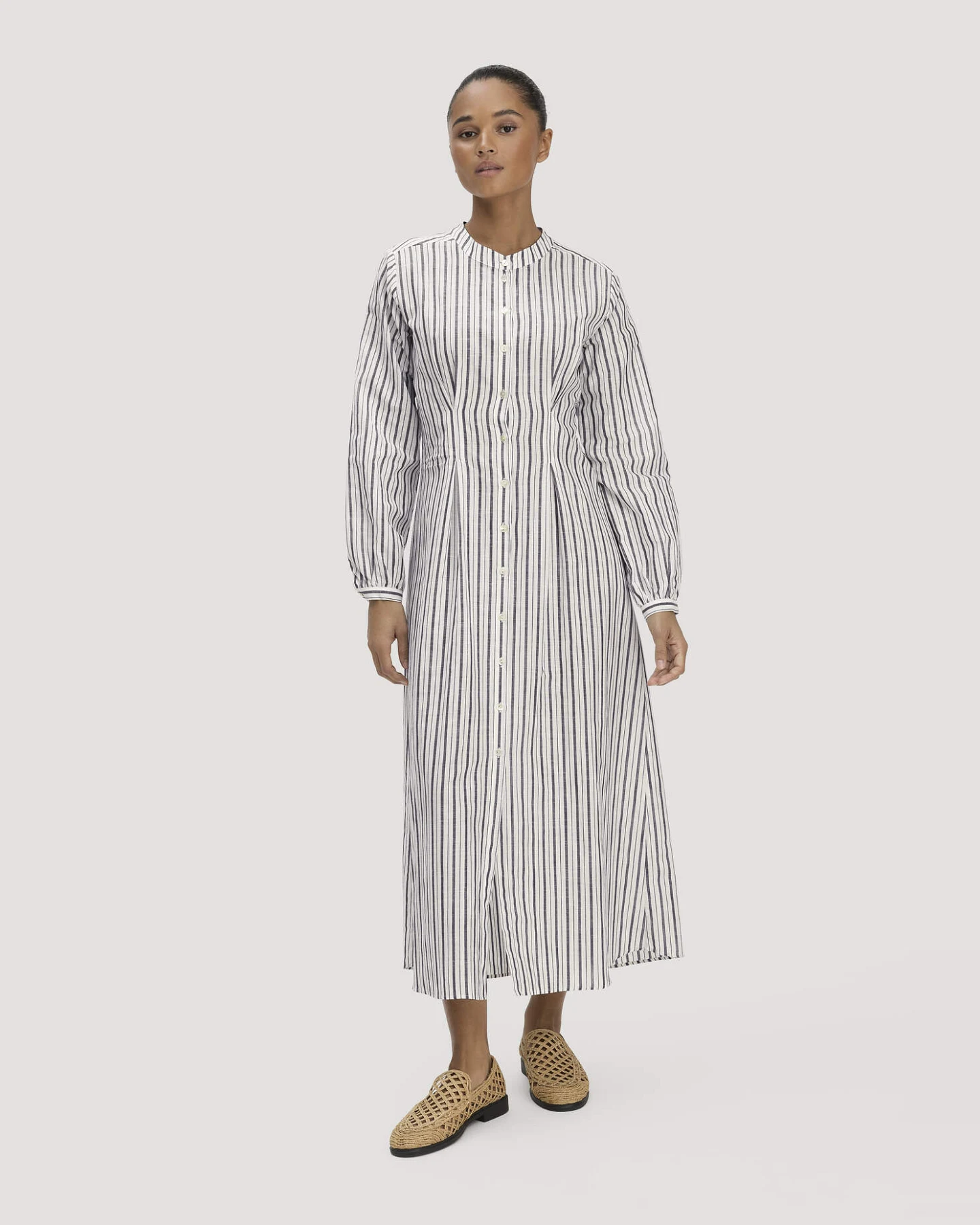 hessnatur Damen Loafer aus Bast - beige - Größe 37 – Ansicht 2